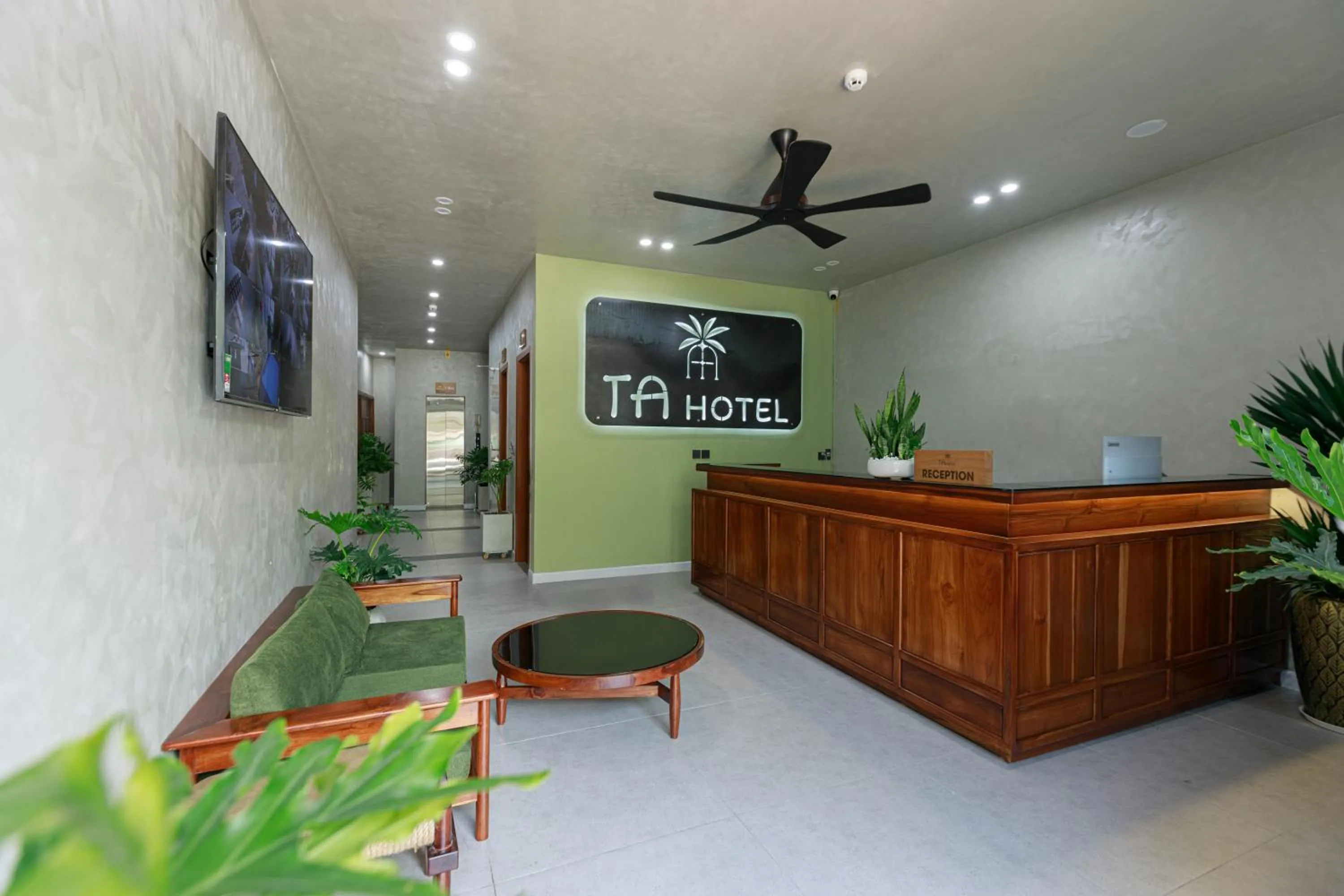 Property logo or sign in TA Hue Boutique Hotel