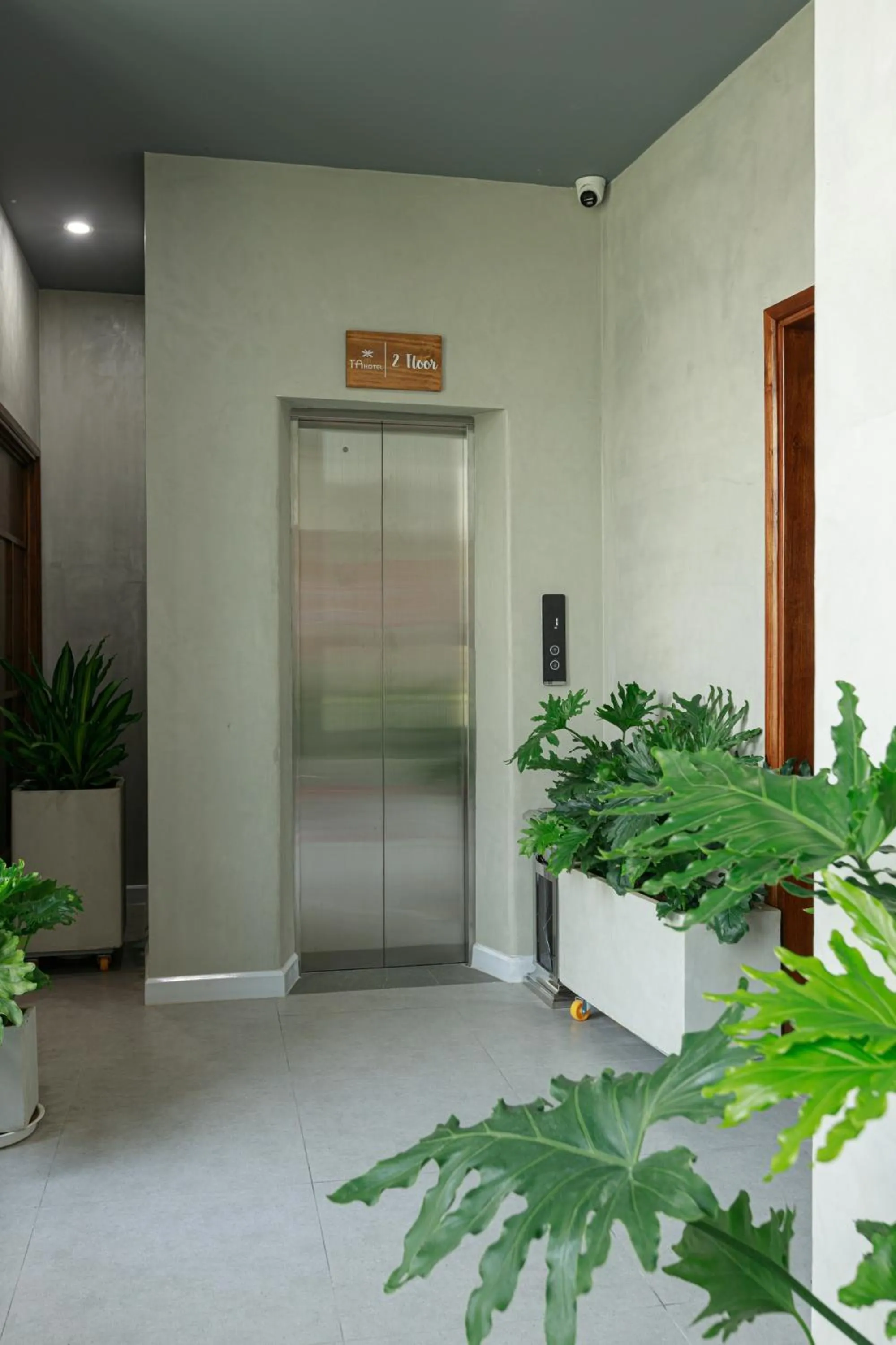 elevator in TA Hue Boutique Hotel