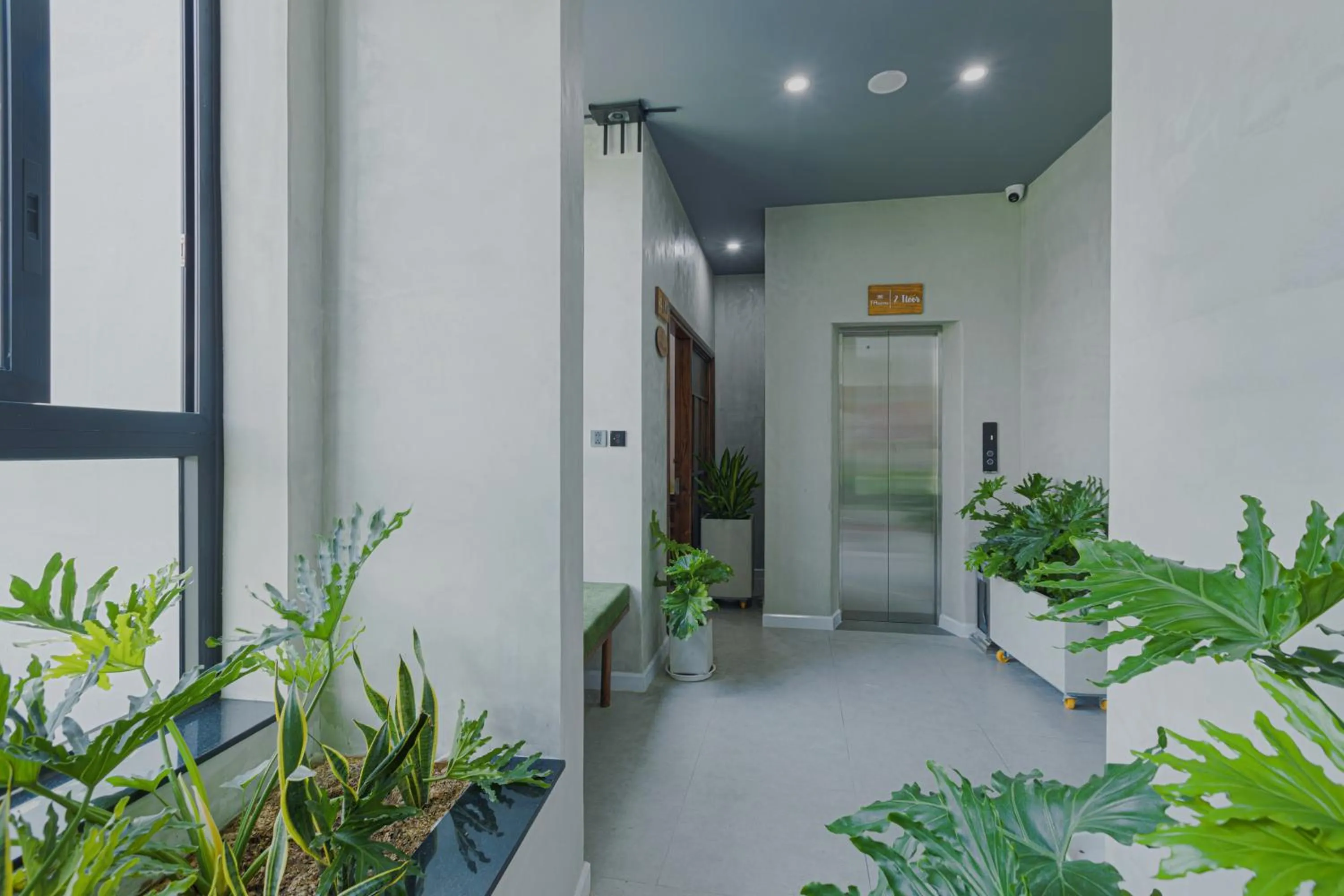 elevator in TA Hue Boutique Hotel