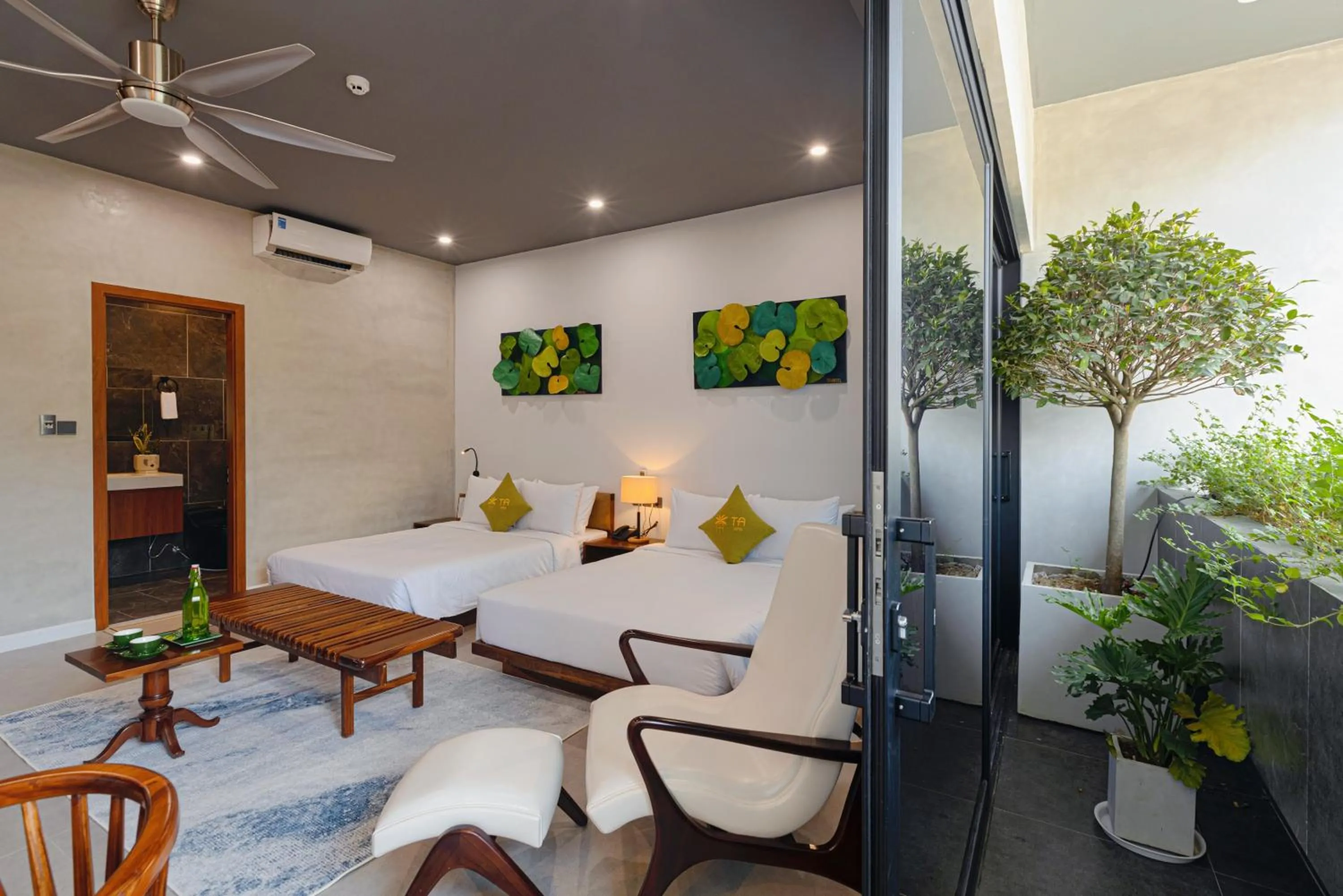 air conditioner in TA Hue Boutique Hotel