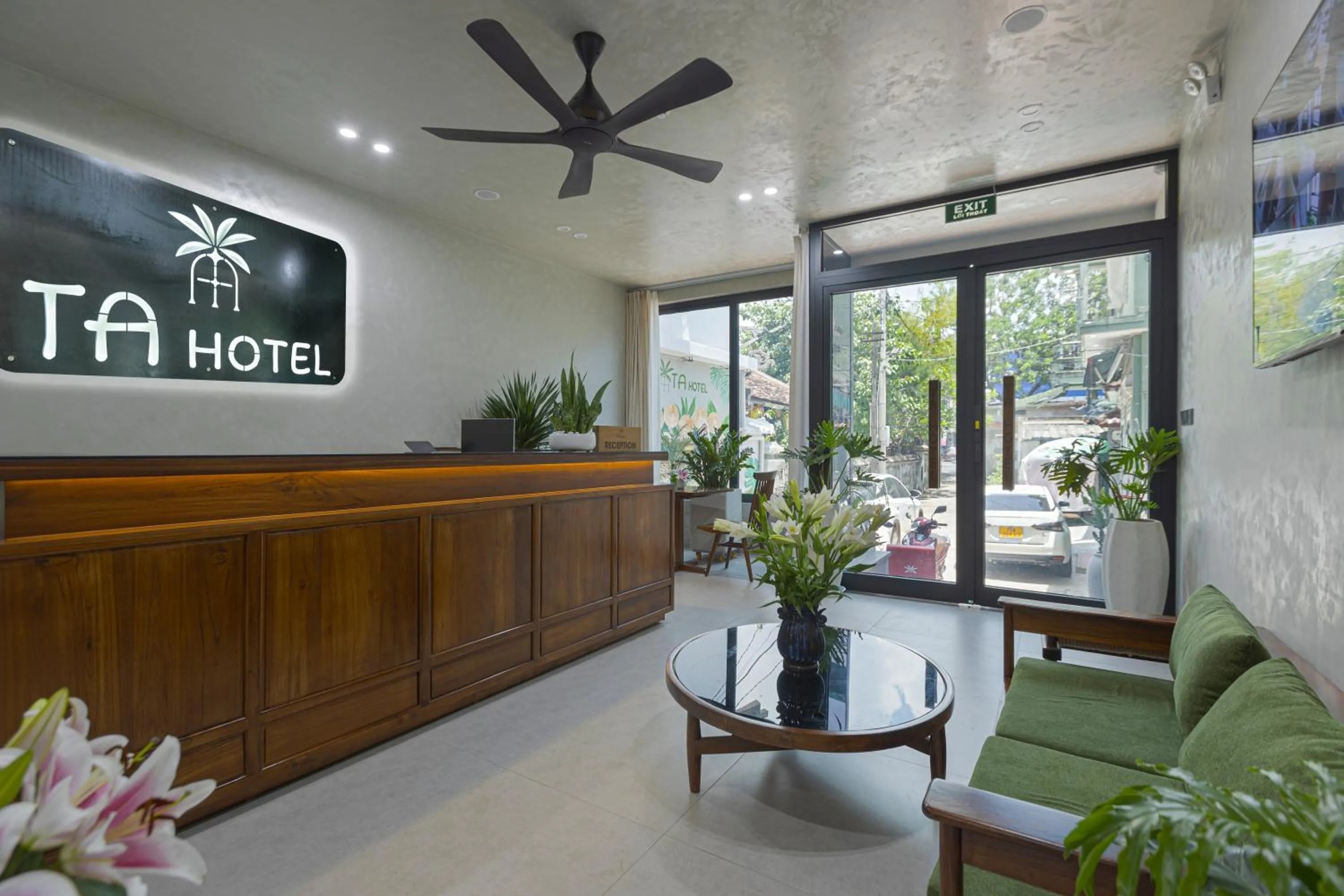 Property logo or sign in TA Hue Boutique Hotel