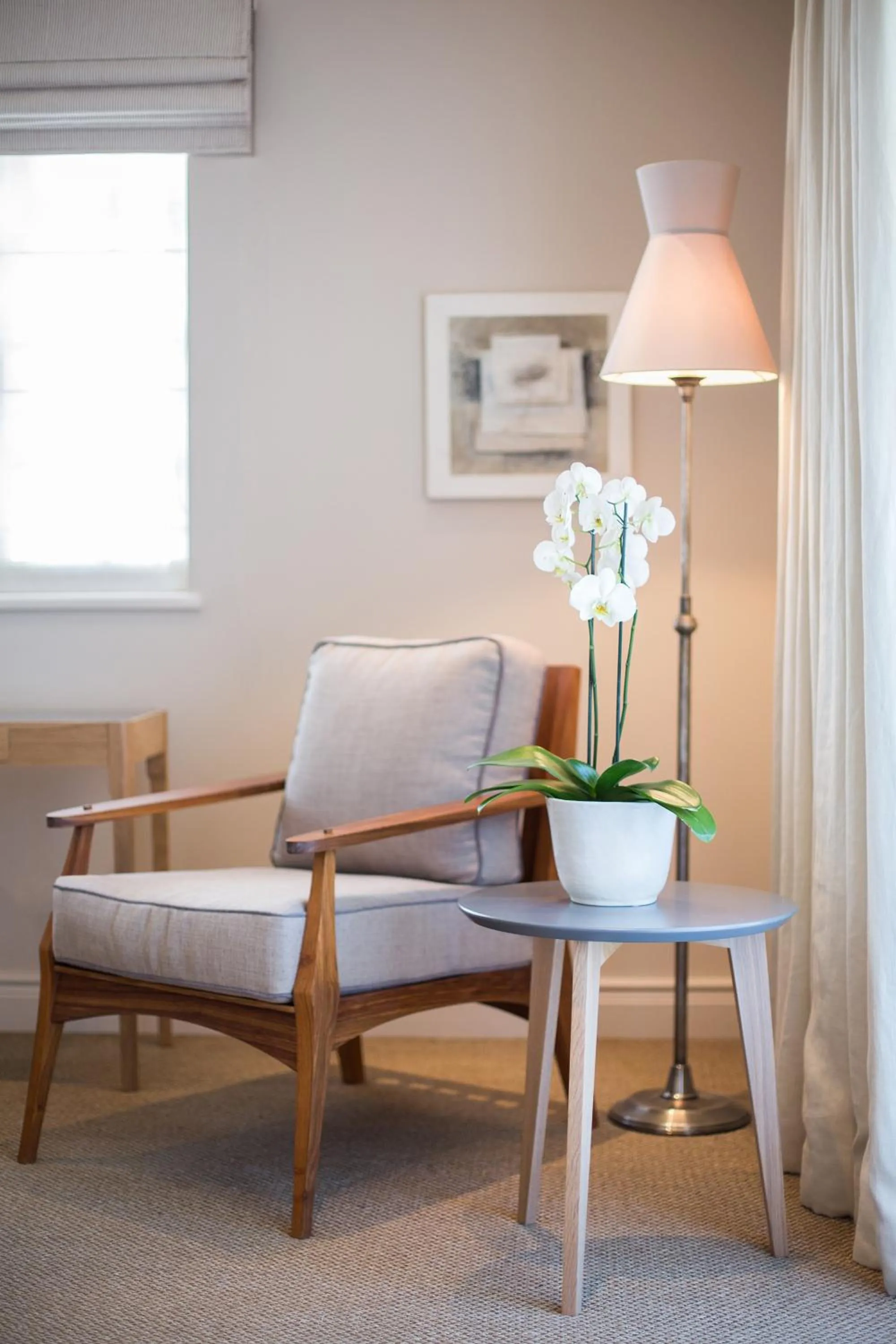 Living room in Leeu House