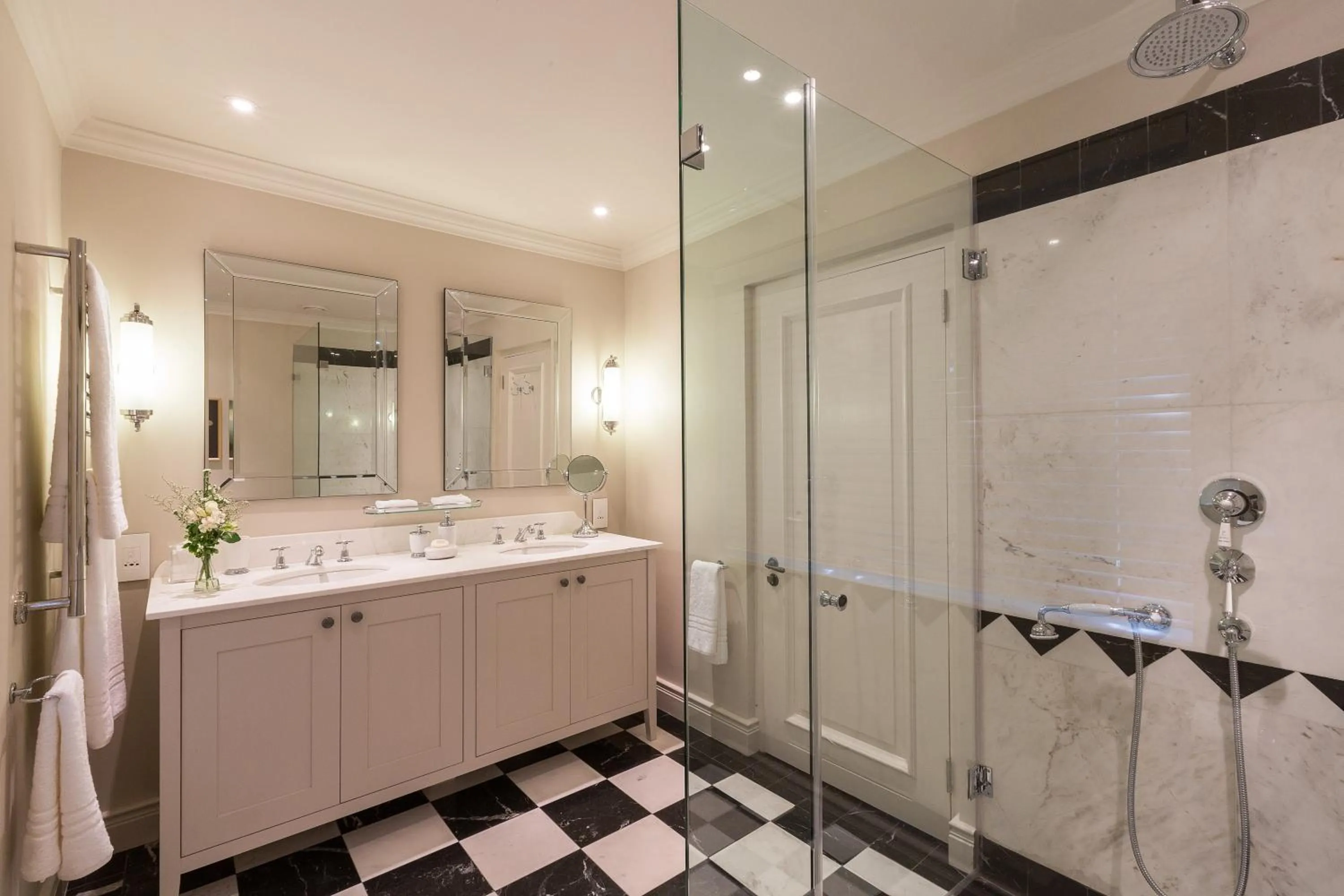 Bathroom in Leeu House