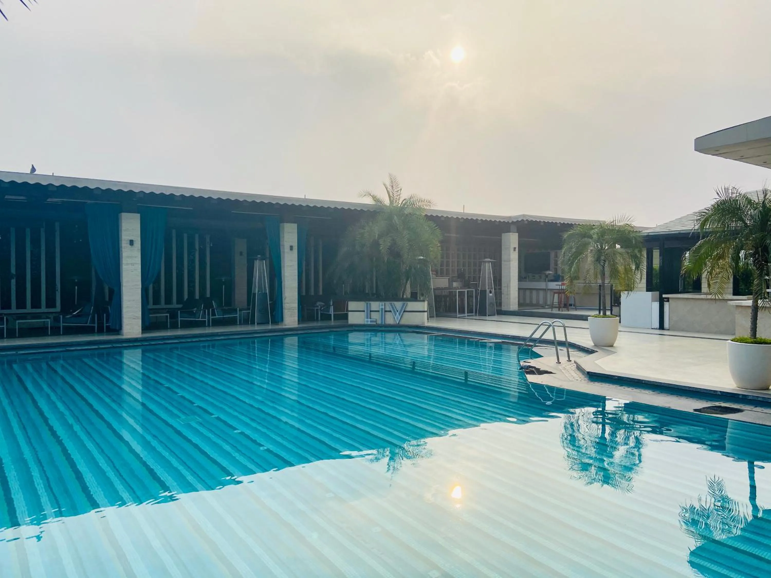 Pool view in The Landmark Towers