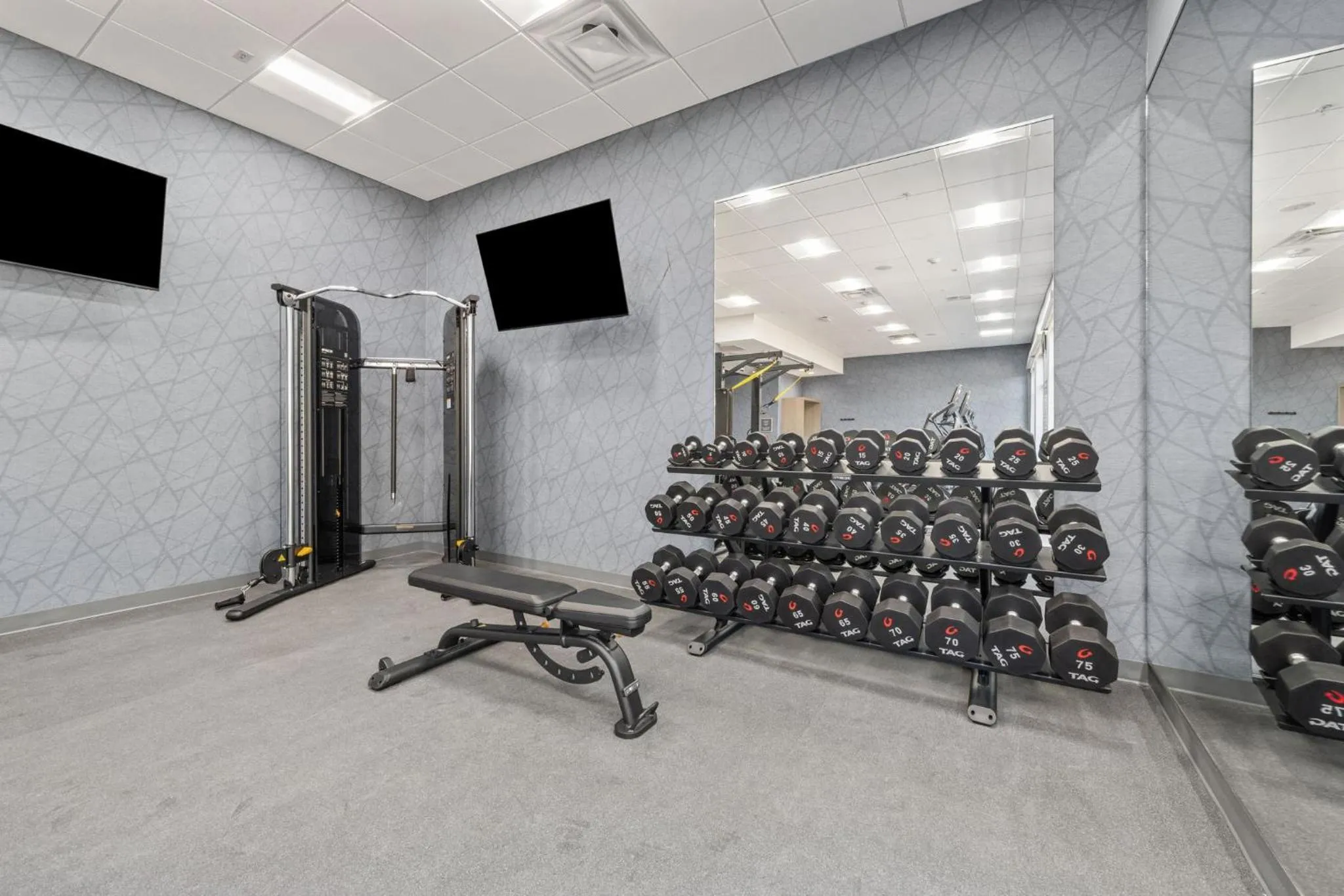 Fitness centre/facilities in Homewood Suites By Hilton Austin Airport