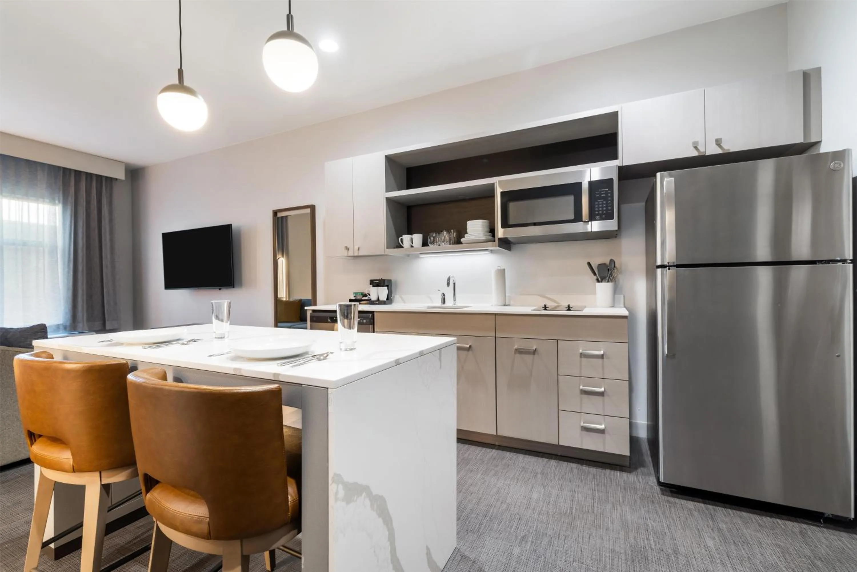 Kitchen or kitchenette in Homewood Suites By Hilton Austin Airport