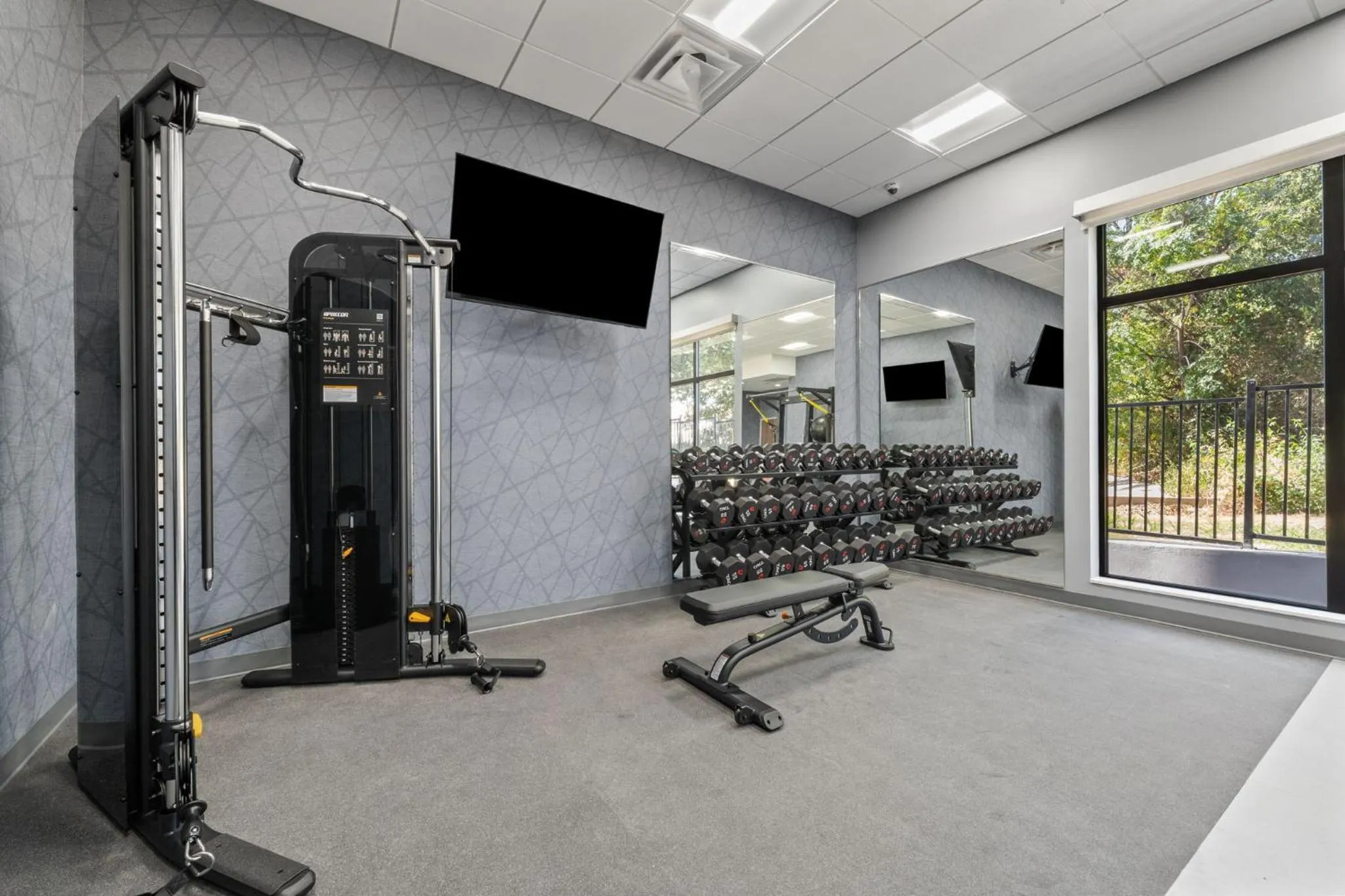 Fitness centre/facilities in Homewood Suites By Hilton Austin Airport