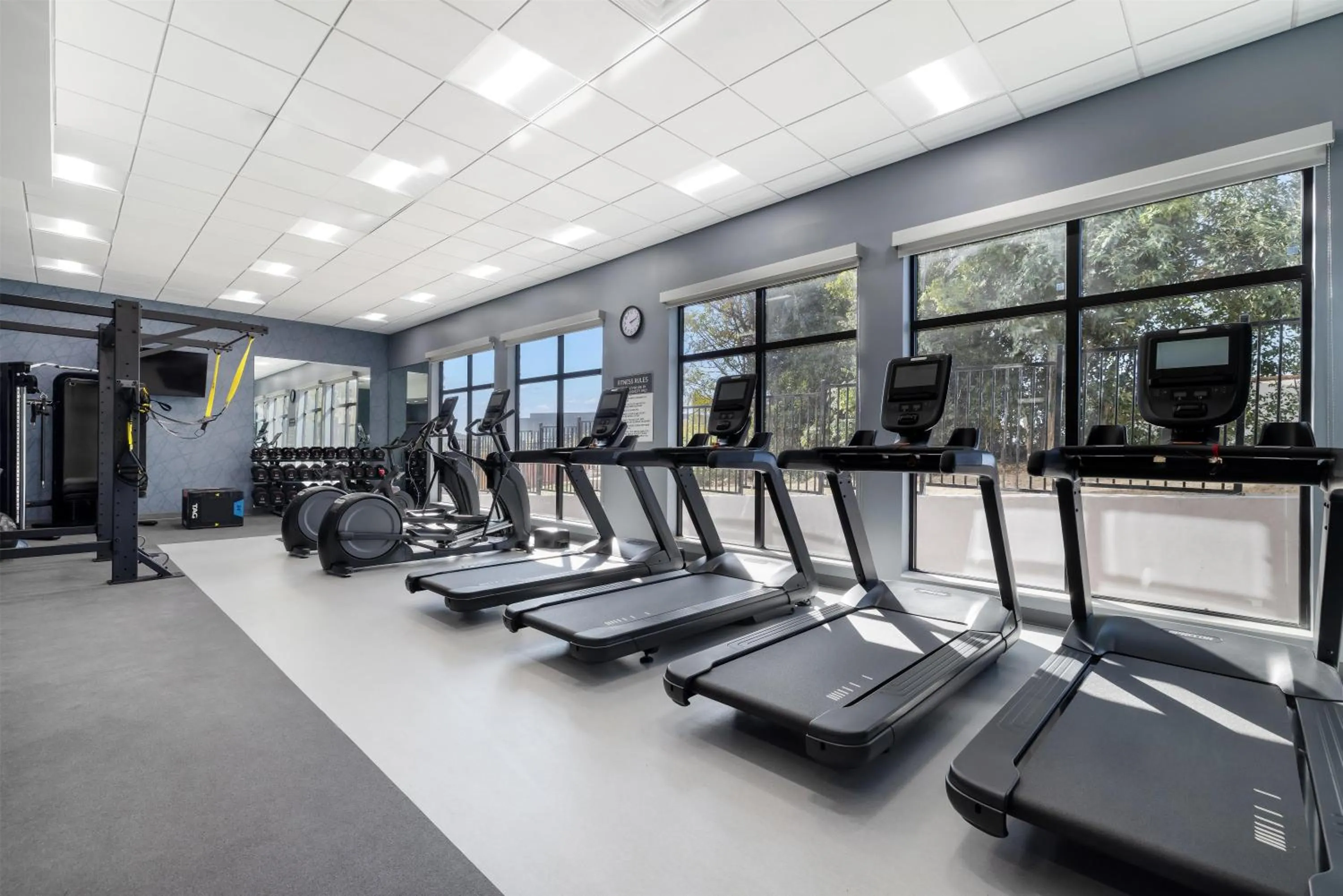 Fitness centre/facilities in Homewood Suites By Hilton Austin Airport