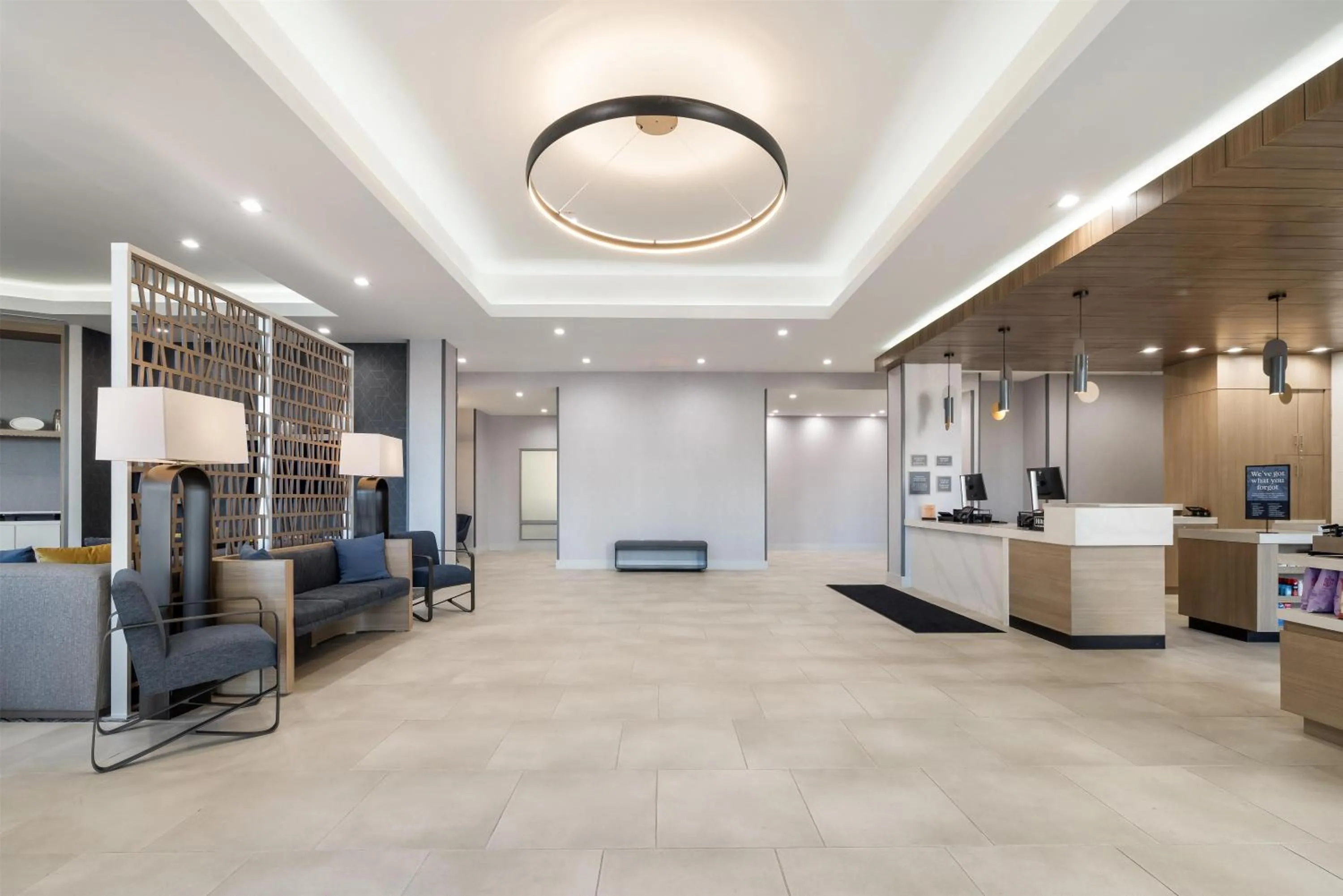 Lobby or reception in Homewood Suites By Hilton Austin Airport