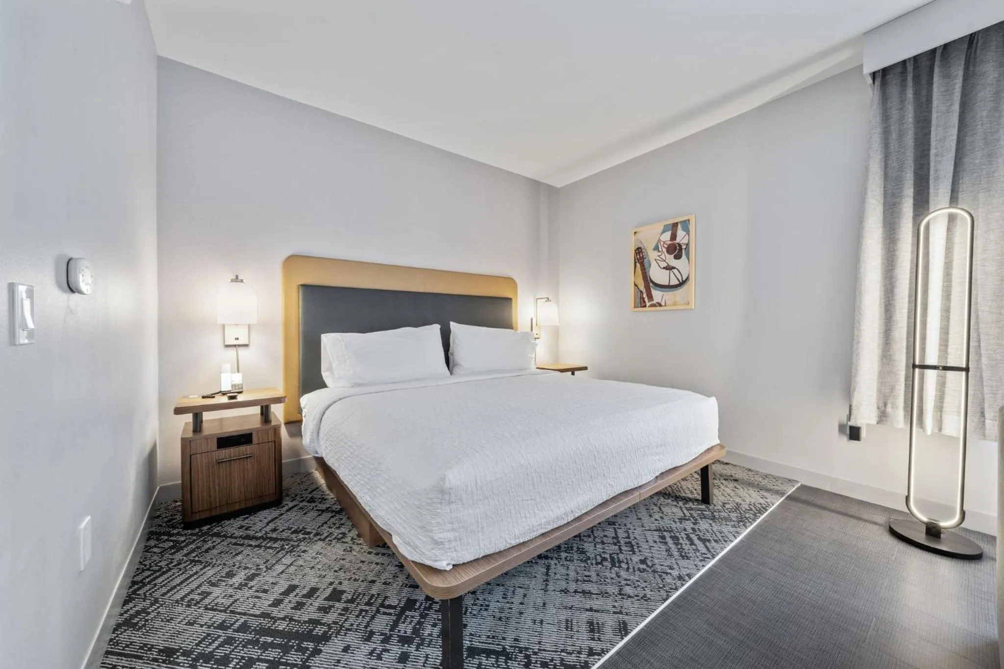 Bed in Homewood Suites By Hilton Austin Airport