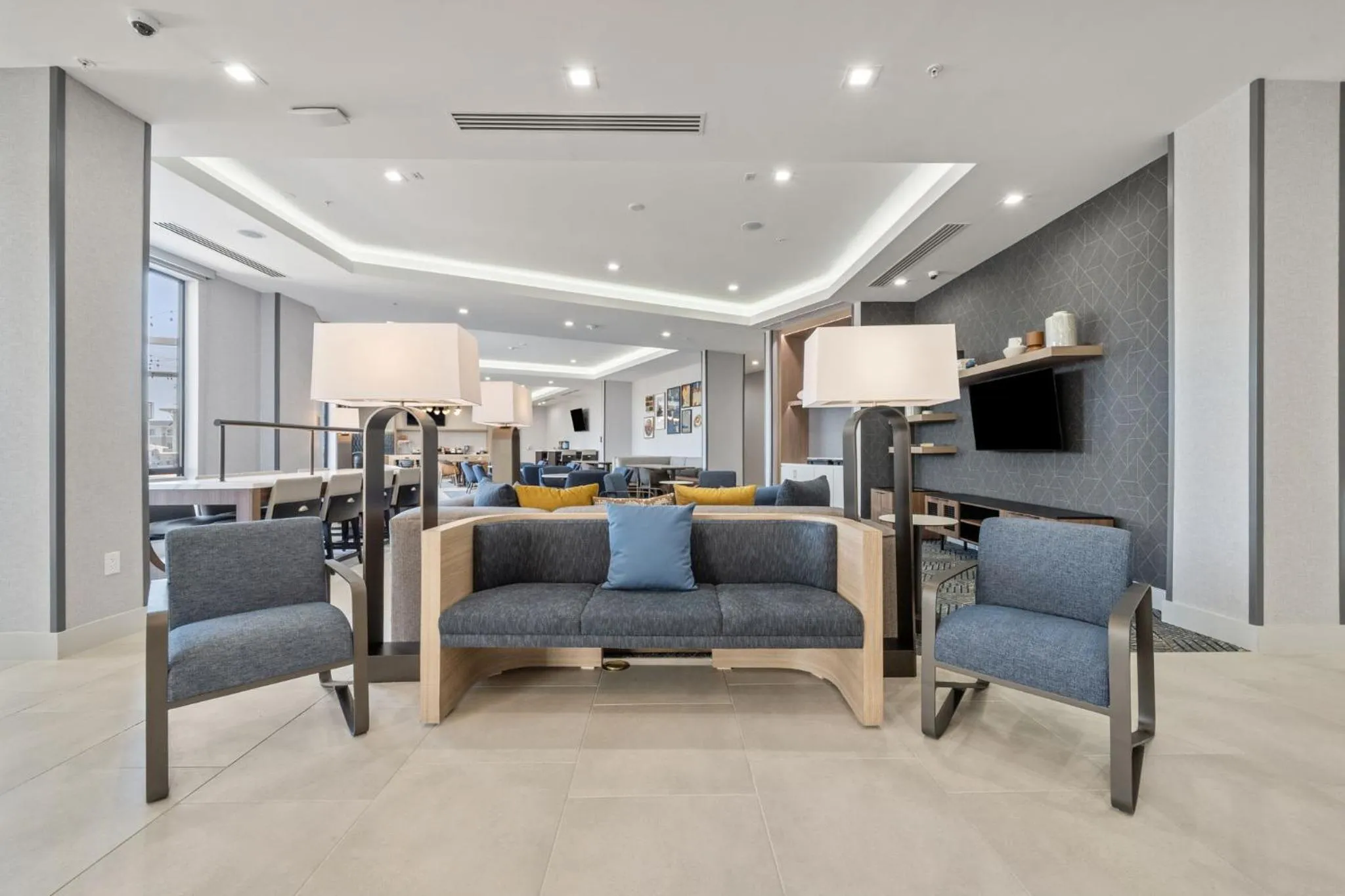 Lobby or reception in Homewood Suites By Hilton Austin Airport