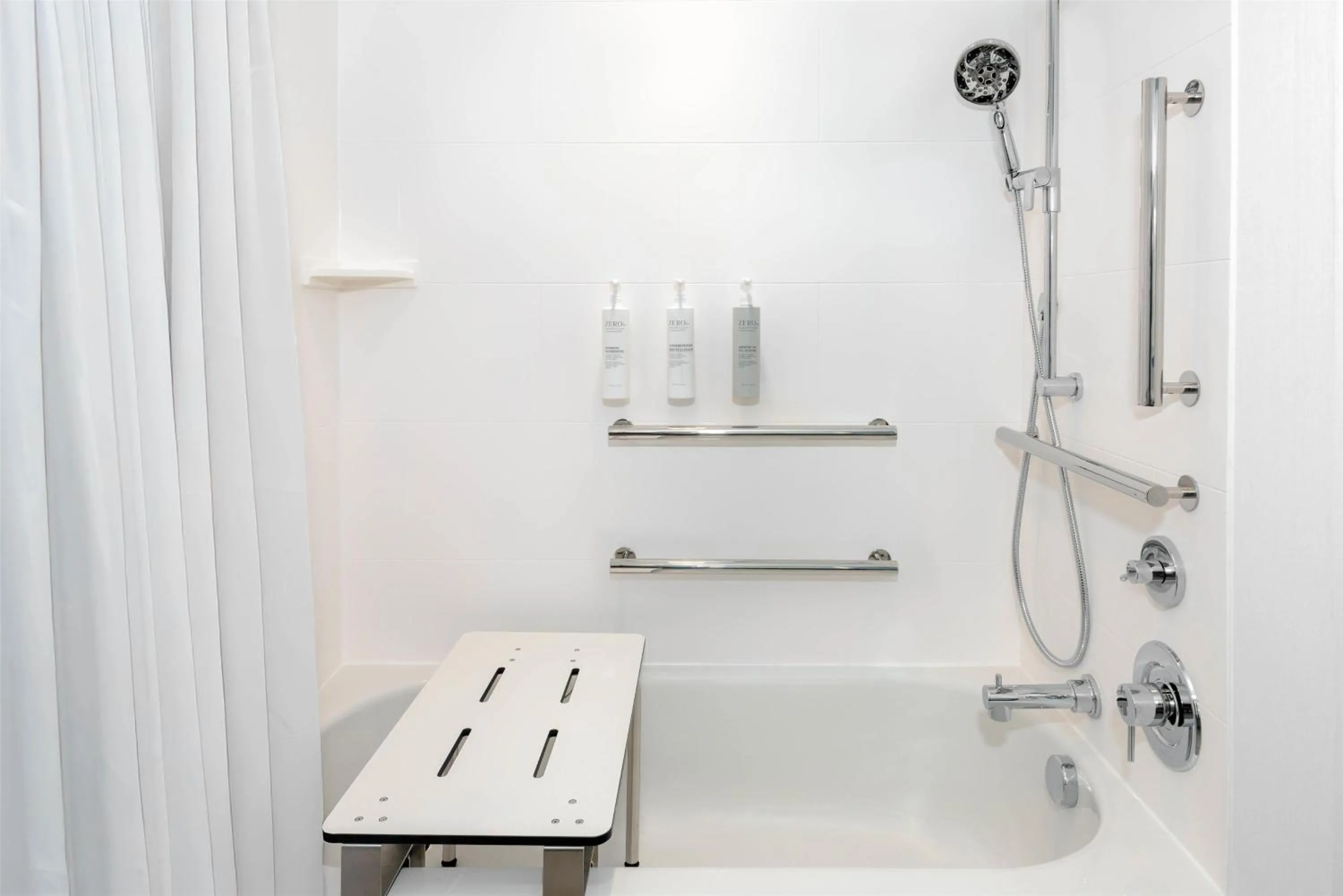 Bathroom in Hilton Garden Inn Cape Canaveral Near Cocoa Beach