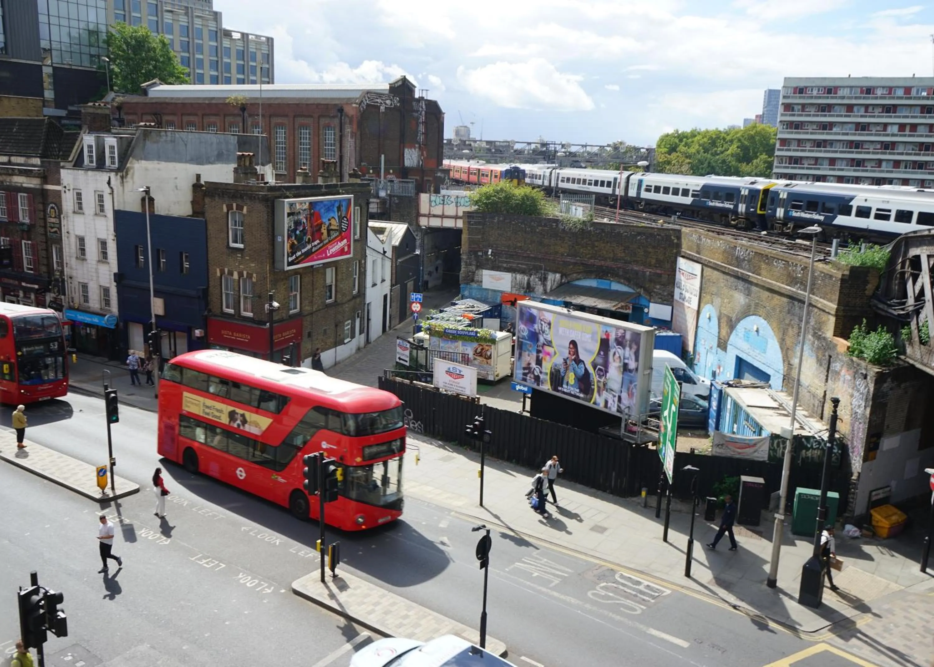 City view in The Walrus Bar and Hostel