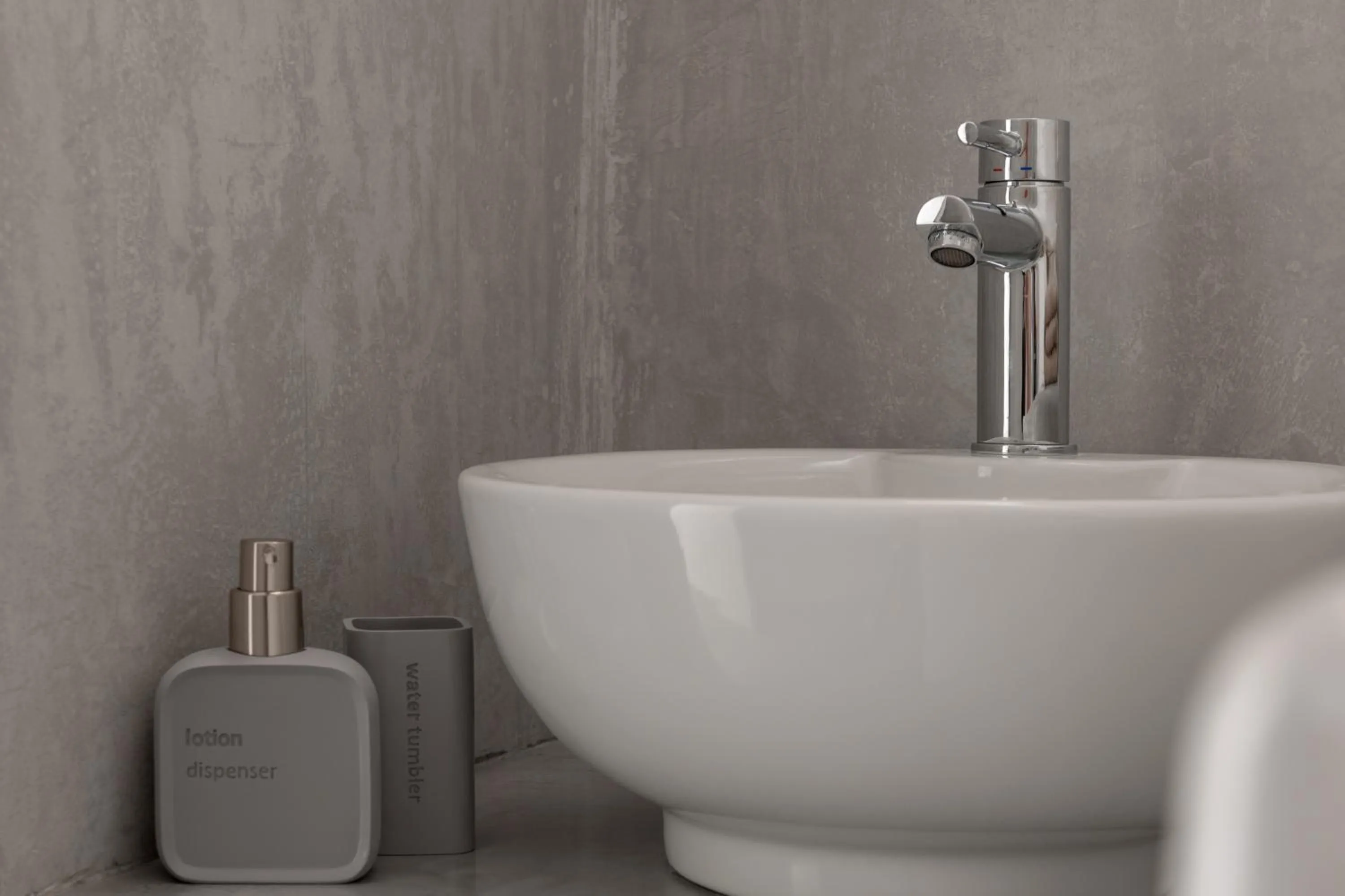 Bathroom in Katharos Pool Villas