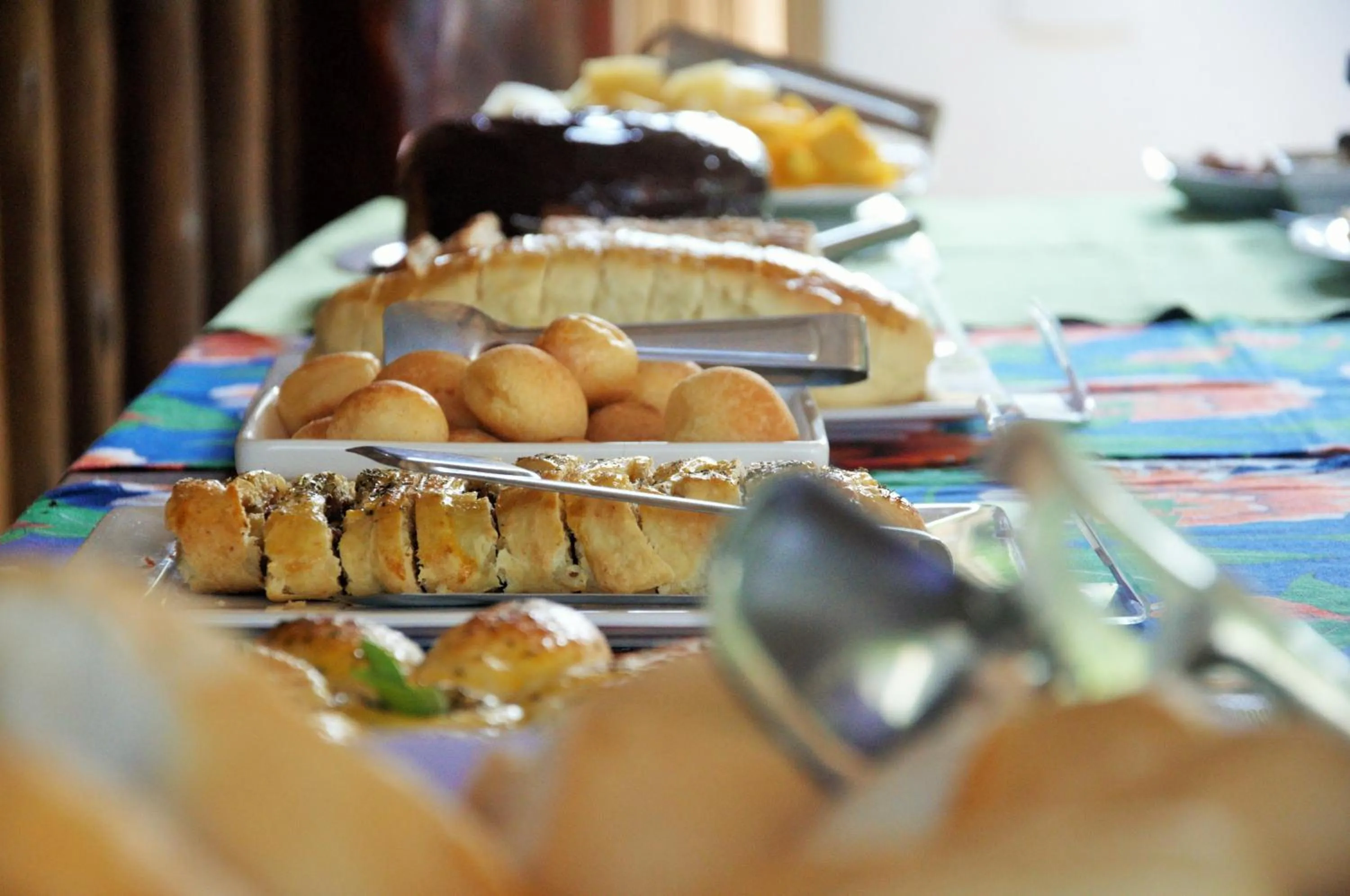 Buffet breakfast in Recanto das Estrelas