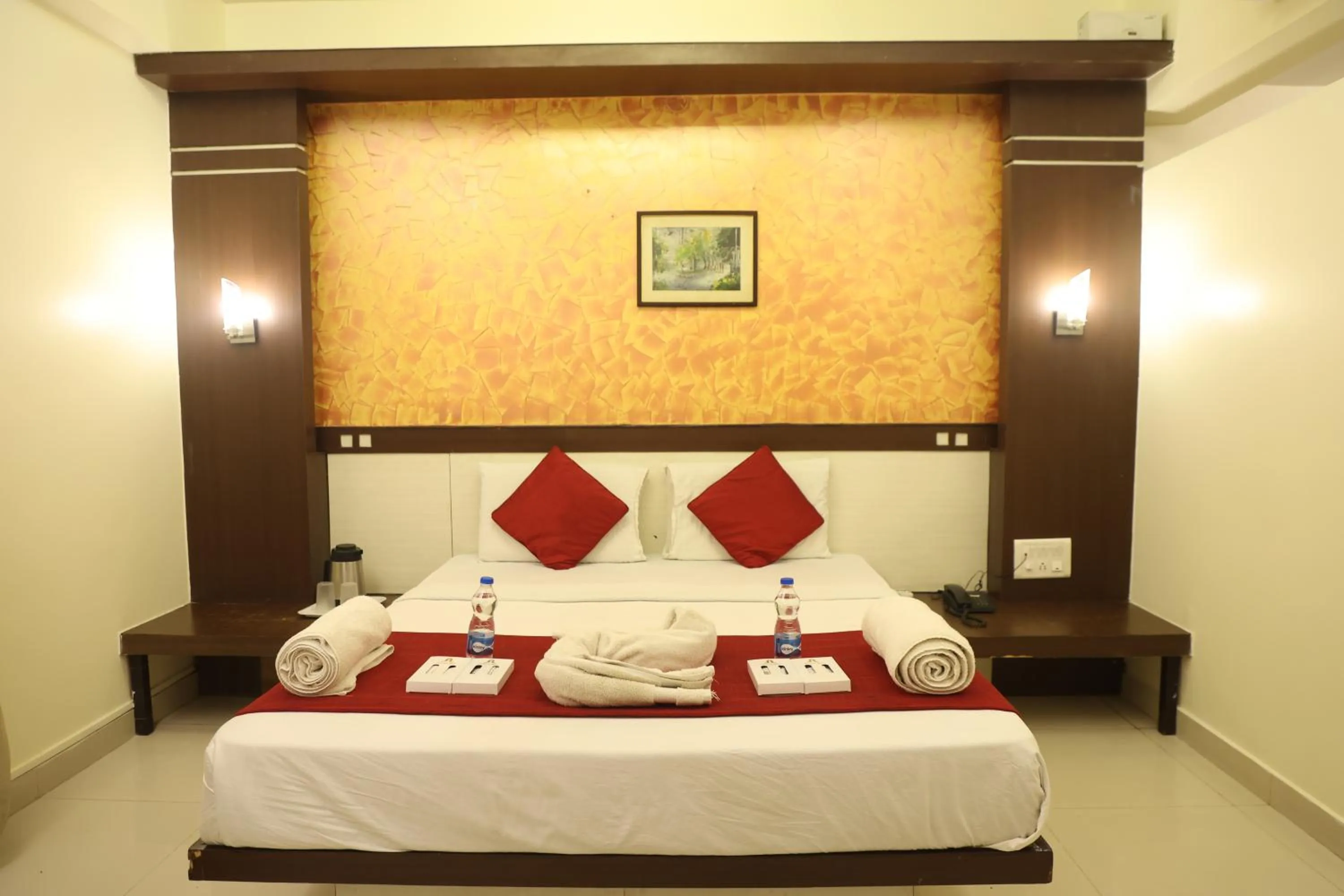 Bed in NewGoldenResidency