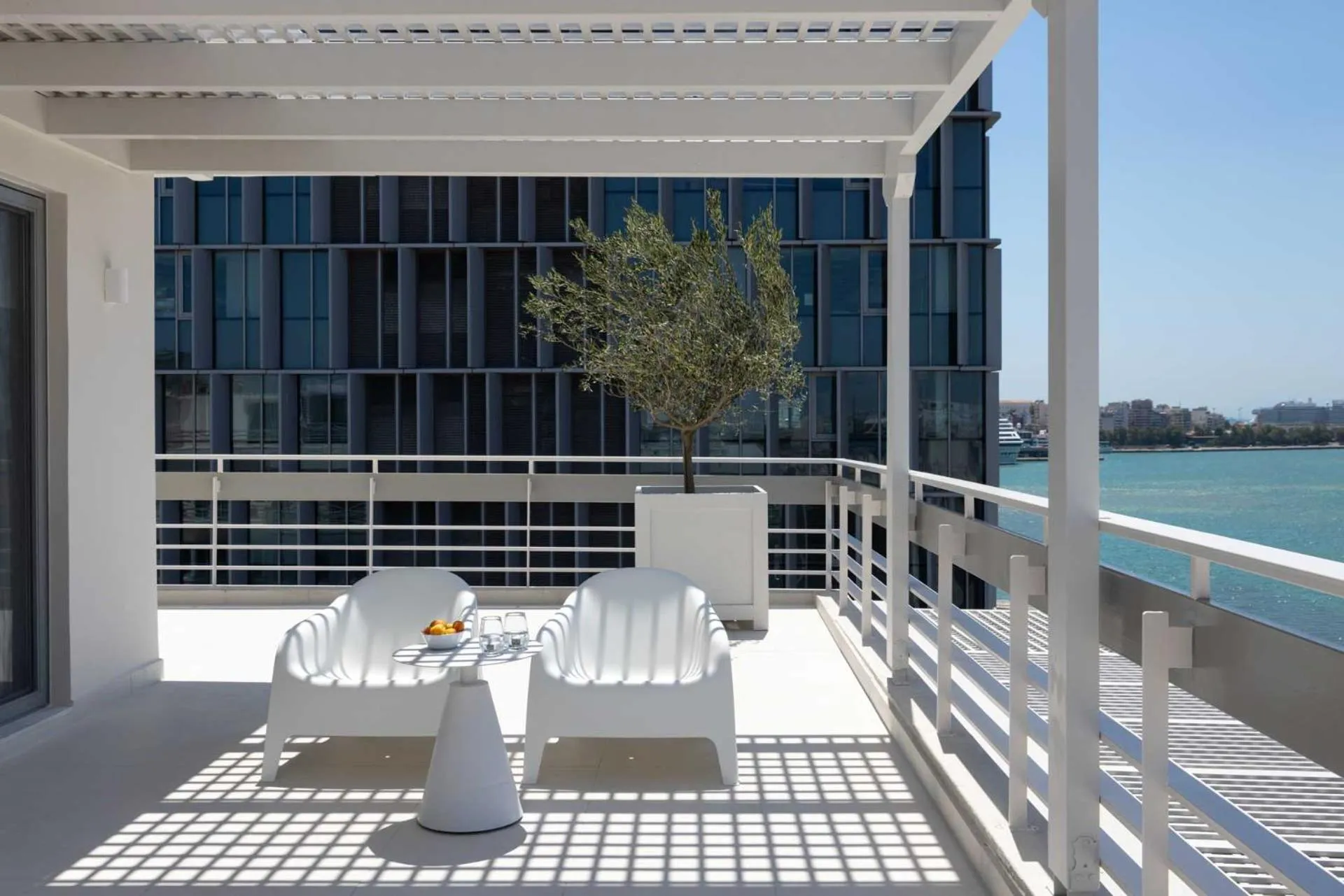 Balcony/Terrace in Port Tower Piraeus