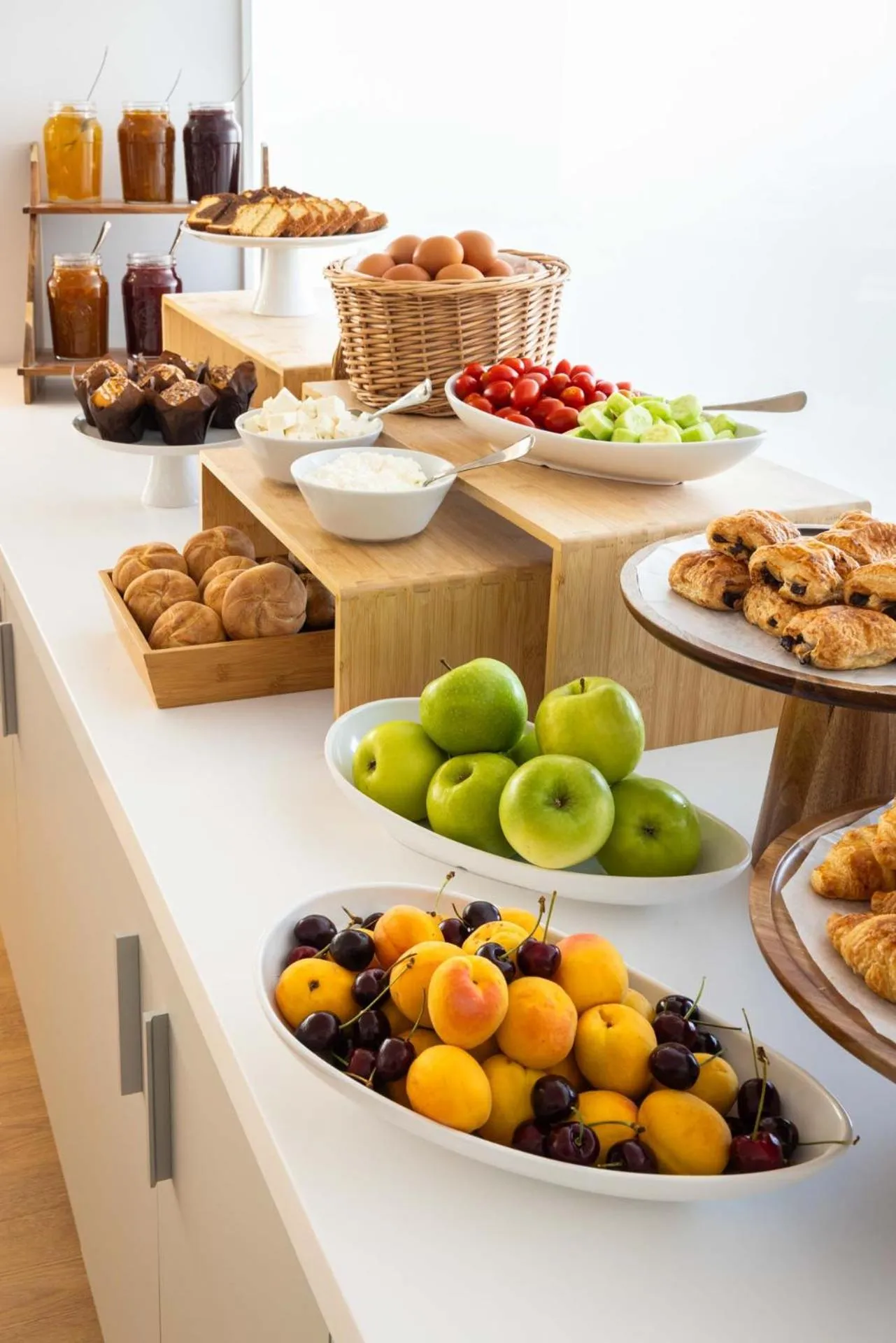 Breakfast in Port Tower Piraeus