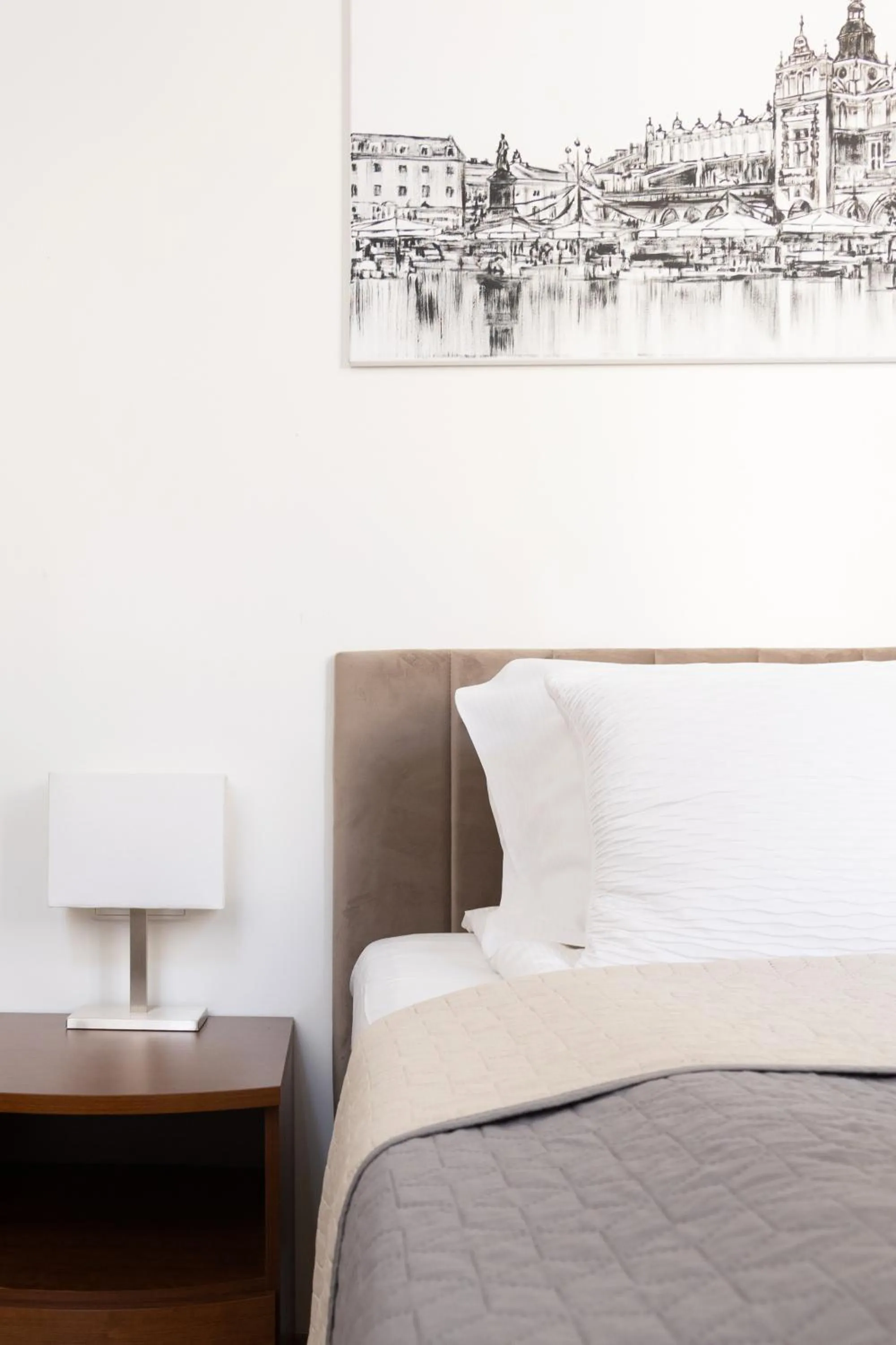 Bed in Apartments Roman