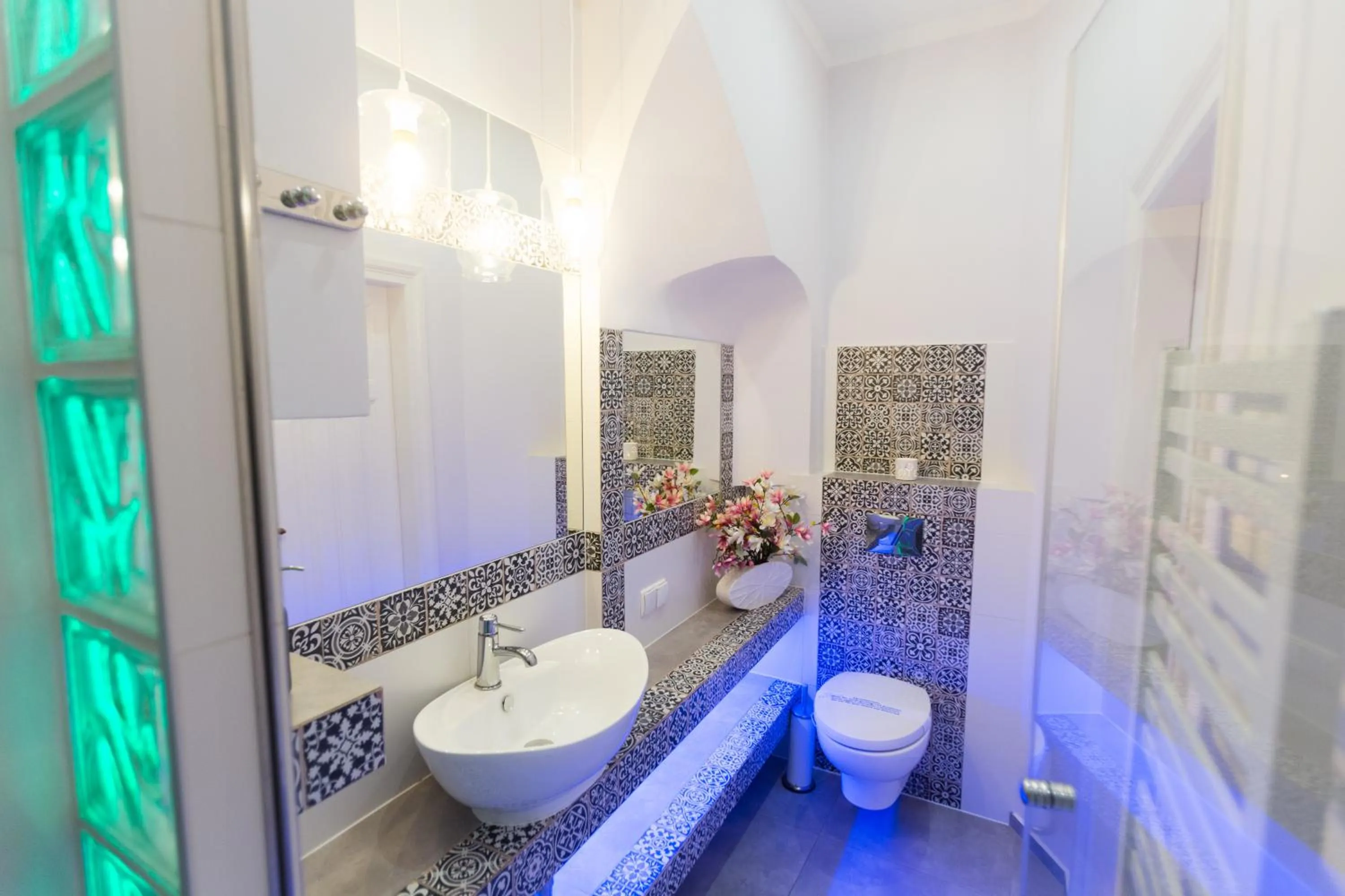 Bathroom in Apartments Roman