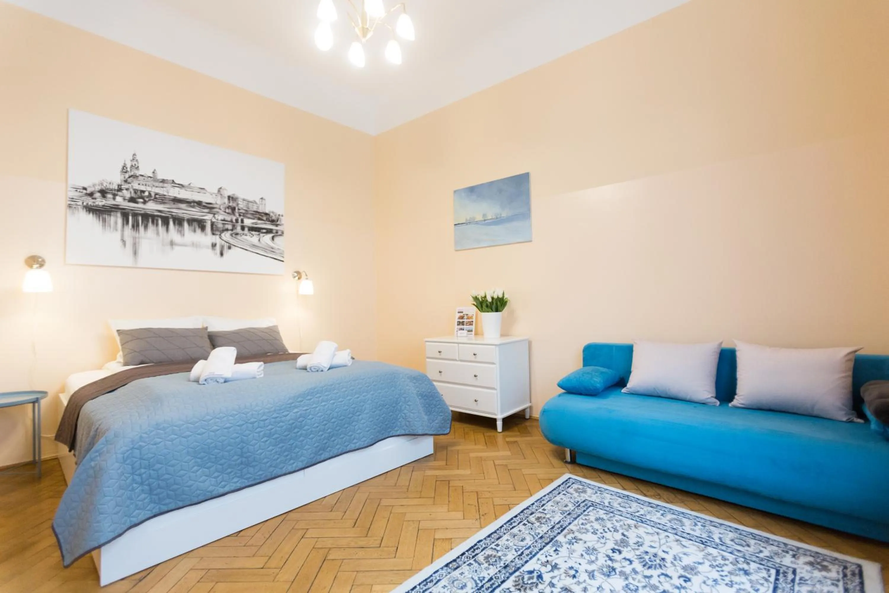 Photo of the whole room, Bed in Apartments Roman