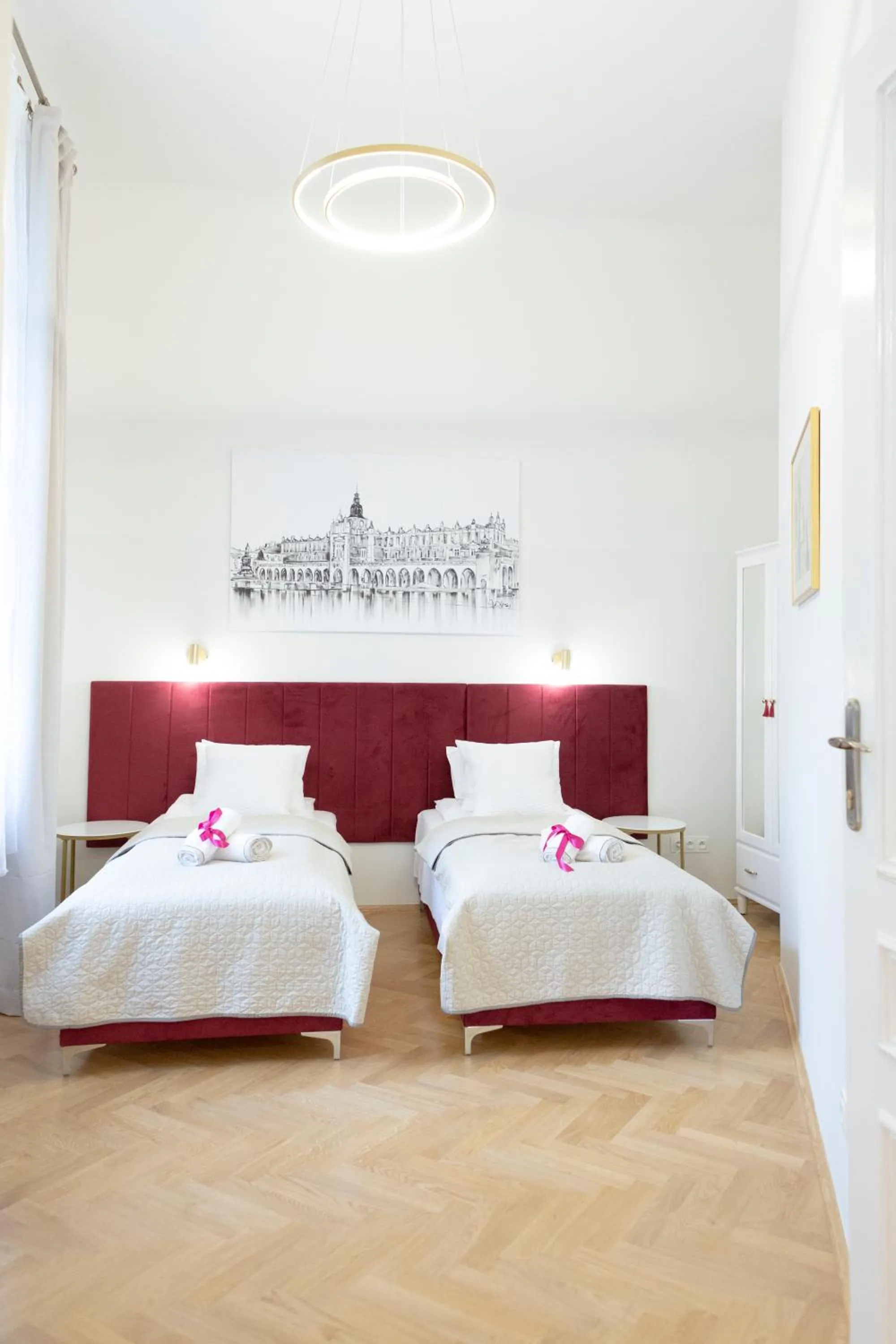 Bedroom, Bed in Apartments Roman