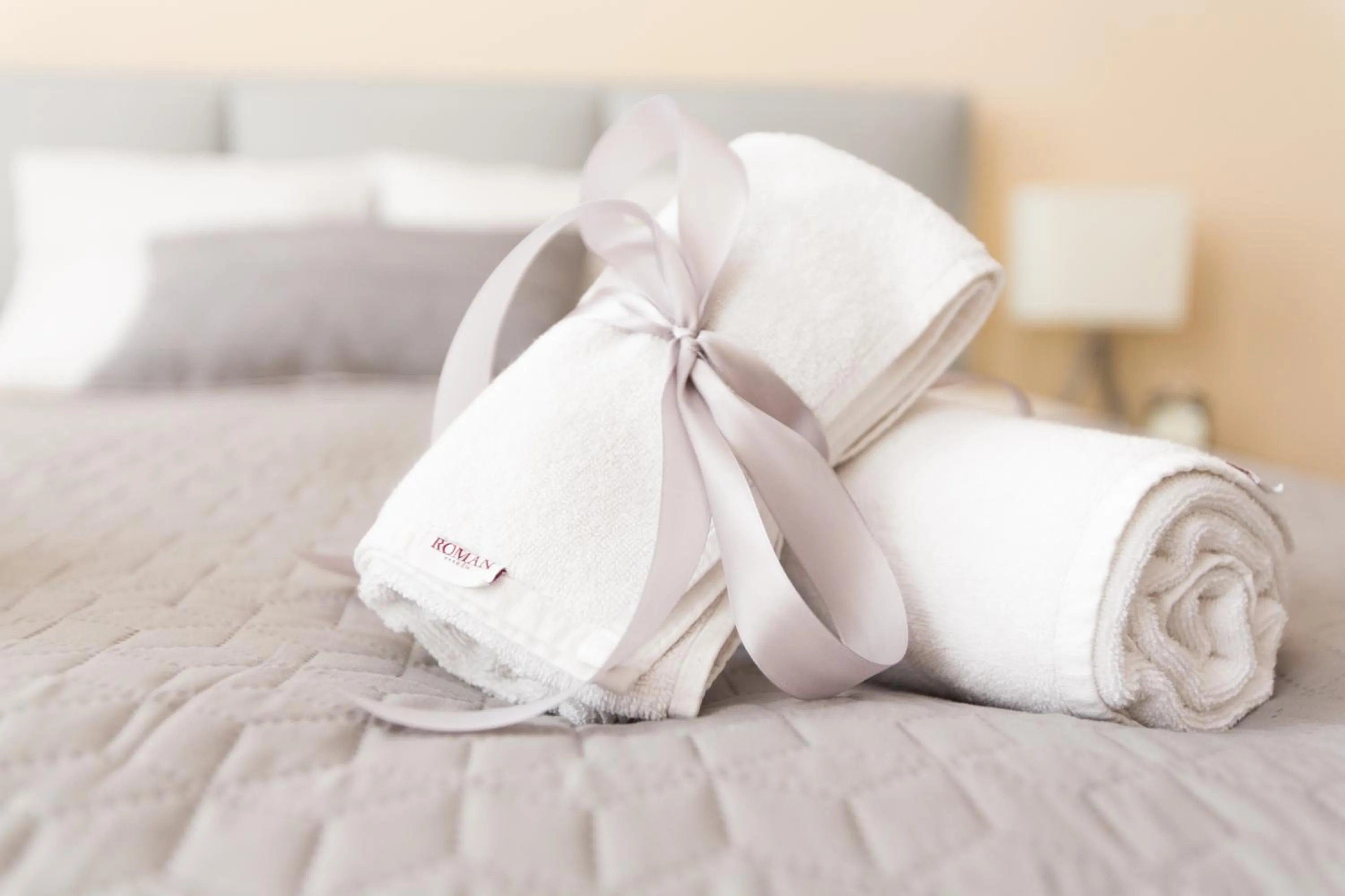 Decorative detail, Bed in Apartments Roman