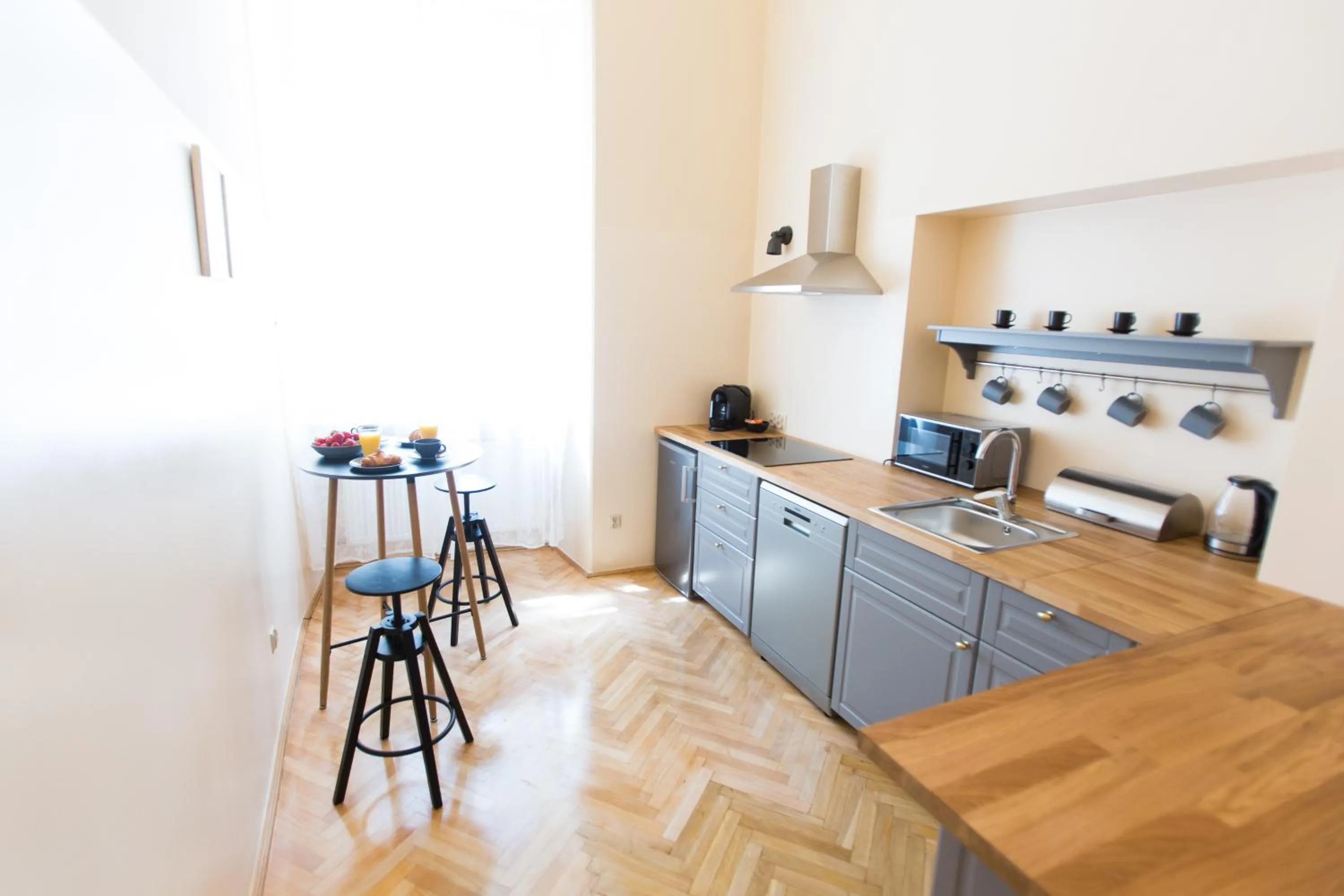 Kitchen or kitchenette in Apartments Roman