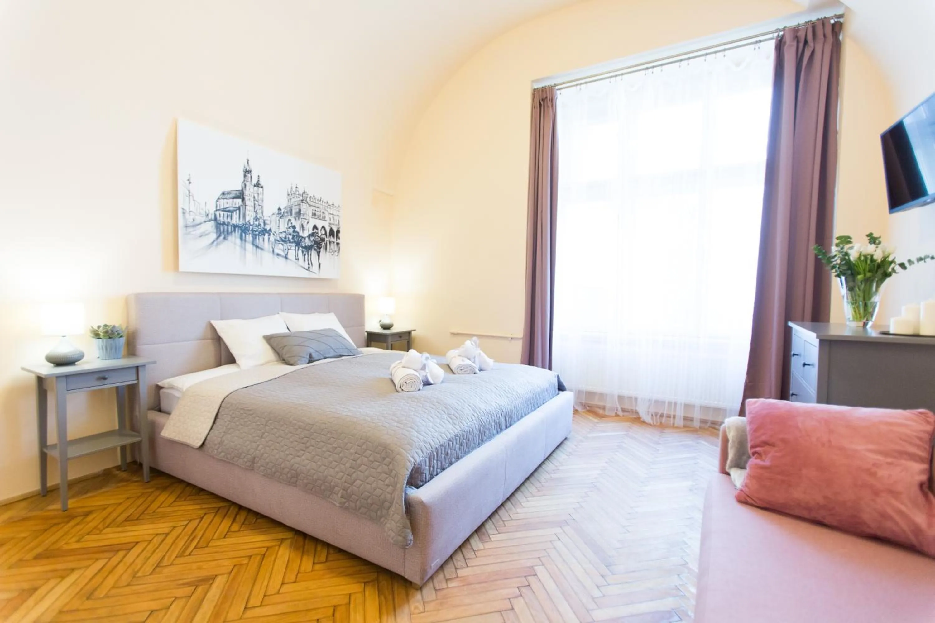 Photo of the whole room, Bed in Apartments Roman