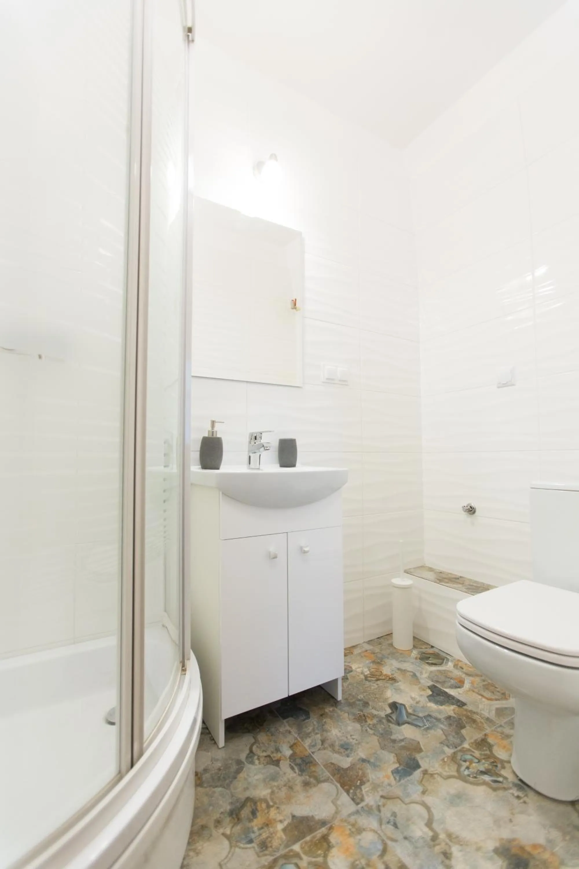 Shower in Apartments Roman