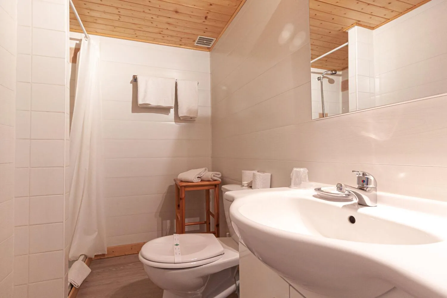 Toilet in Hôtel l'Hermitage