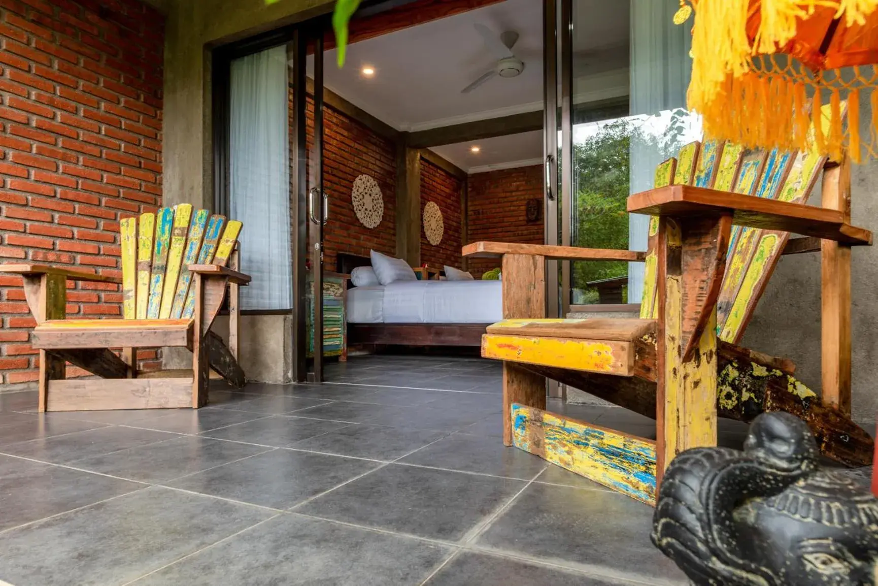 Standard Twin Room with Garden View in Alamanda Lovina Resort Standard Twin Room with Garden View in Alamanda Lovina Resort