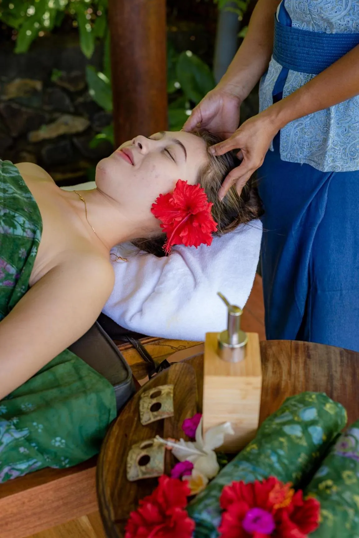 Spa and wellness centre/facilities in Alamanda Lovina Resort