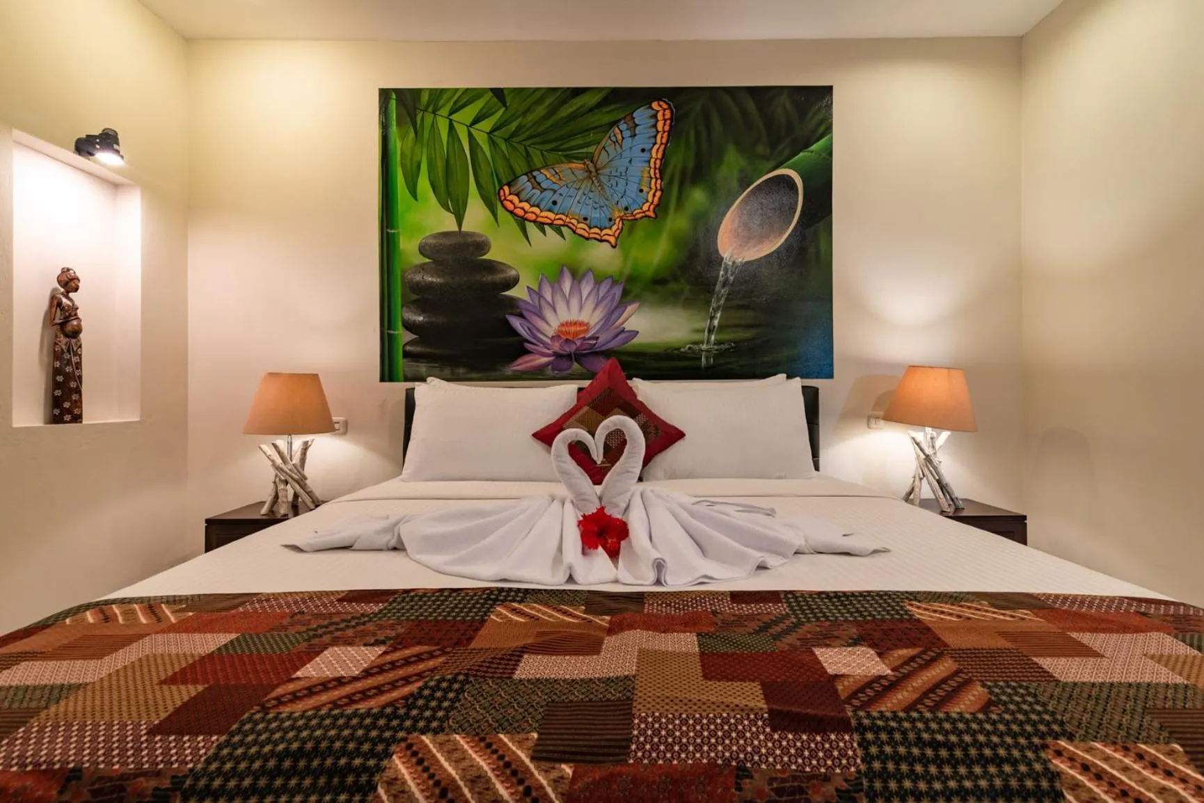 Bed in Alamanda Lovina Resort