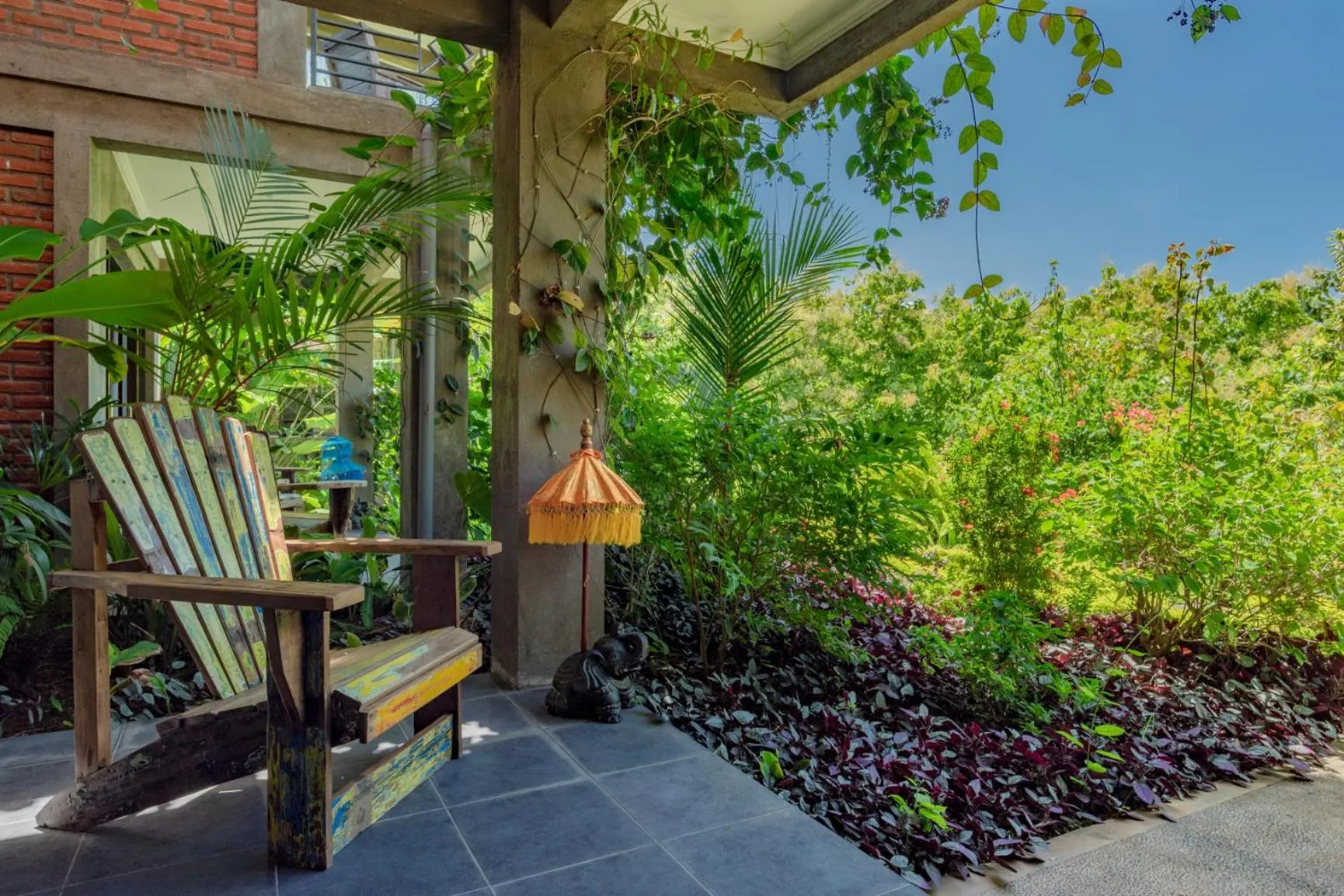 Balcony/Terrace in Alamanda Lovina Resort
