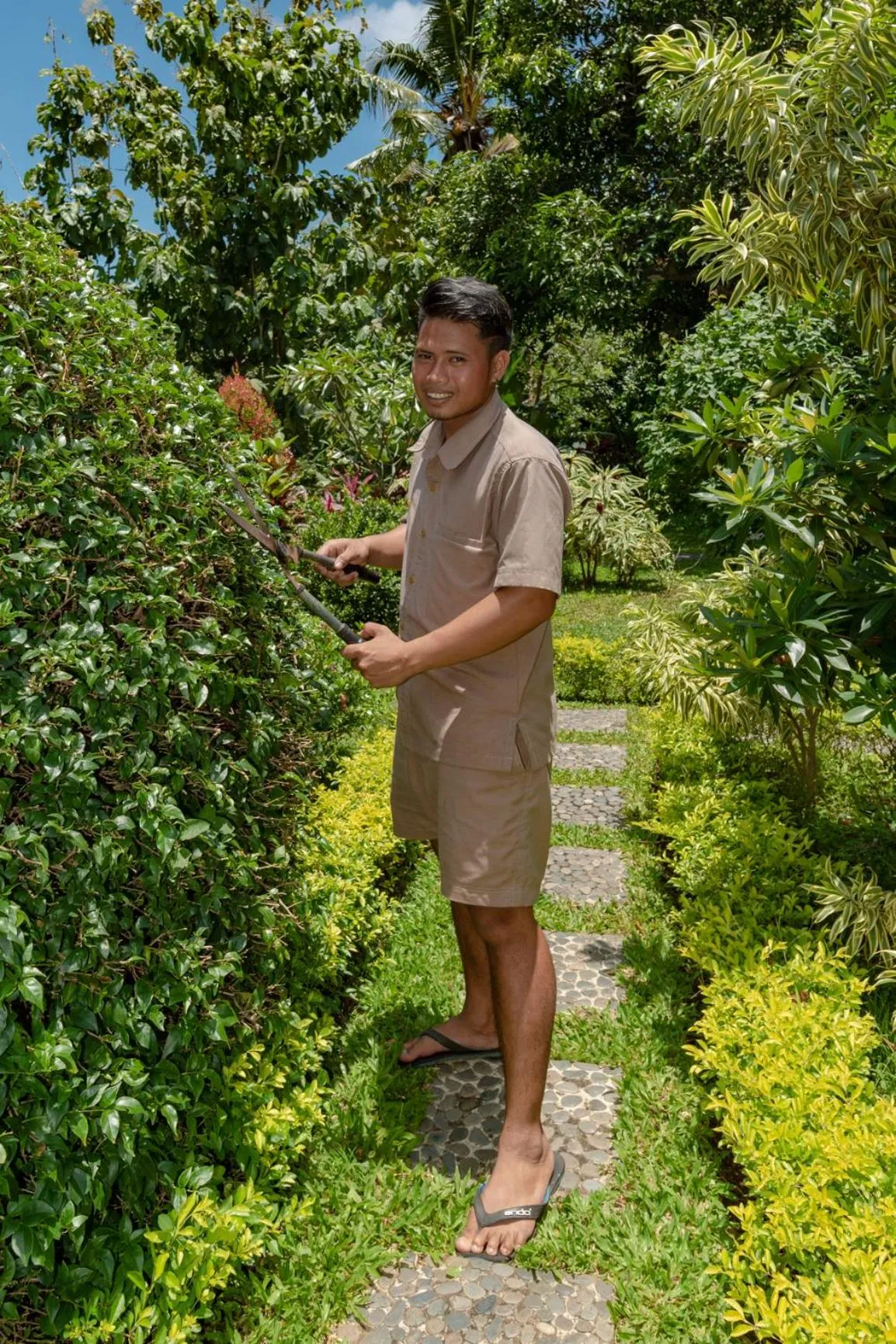 People in Alamanda Lovina Resort