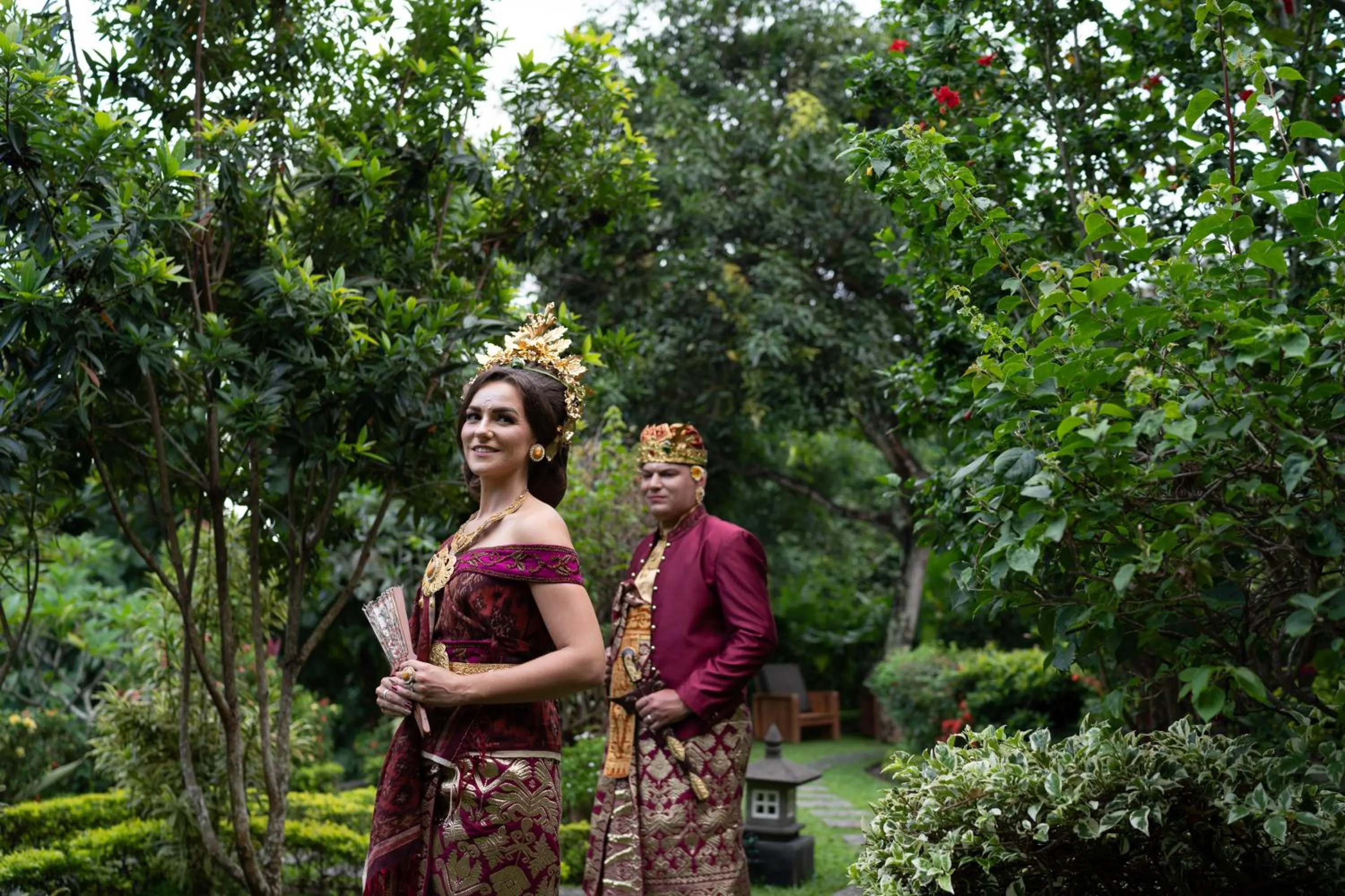 Garden in Alamanda Lovina Resort