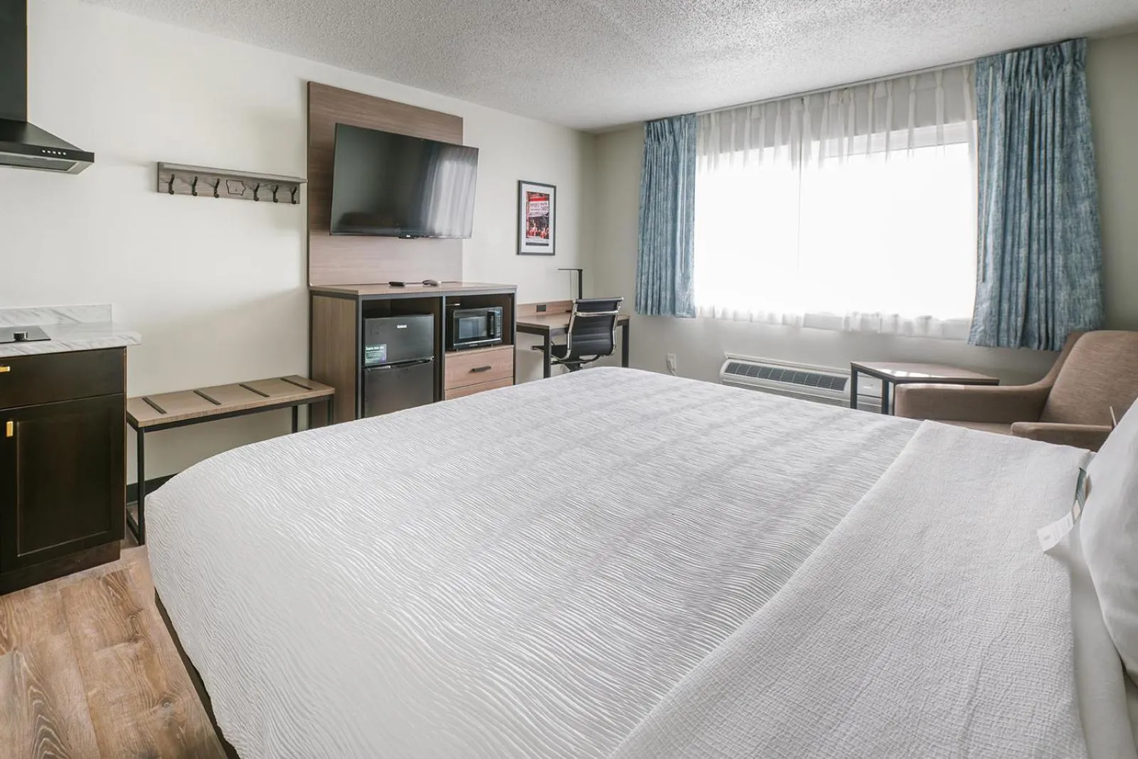 Bed in Hotel Pommier Chariton