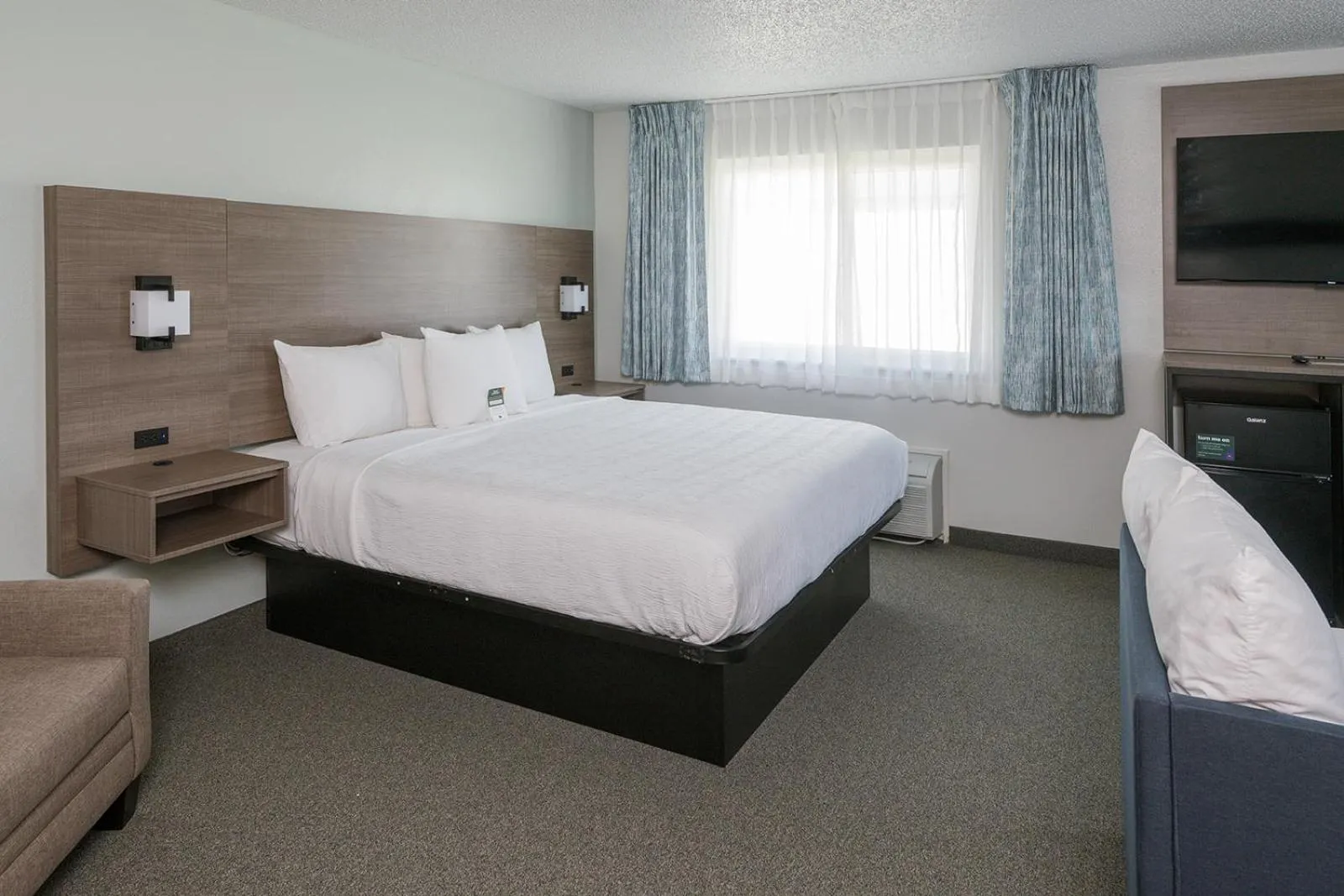 Bed in Hotel Pommier Chariton