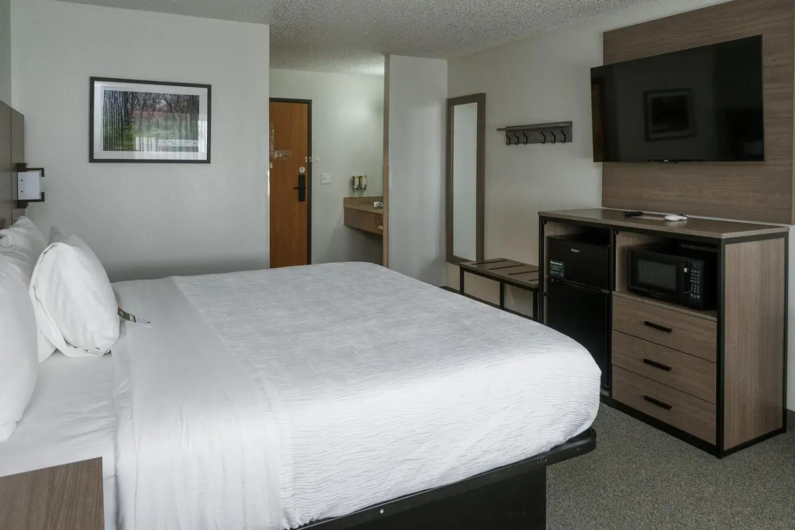 Photo of the whole room, Bed in Hotel Pommier Chariton Photo of the whole room, Bed in Hotel Pommier Chariton