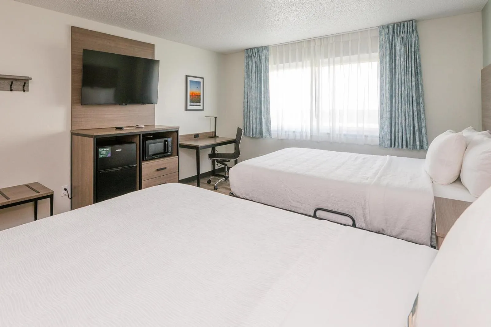 Bed in Hotel Pommier Chariton