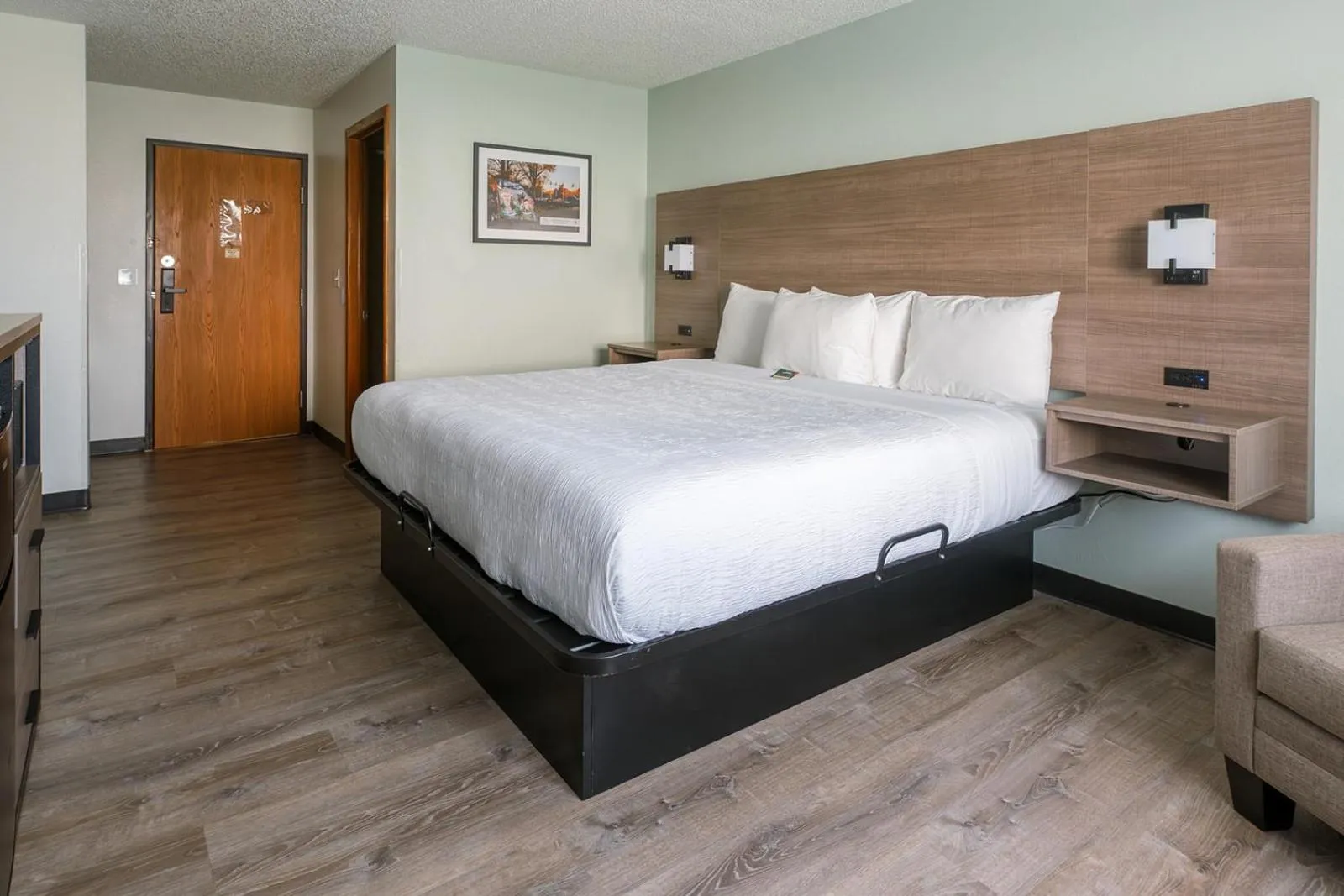 Photo of the whole room, Bed in Hotel Pommier Chariton