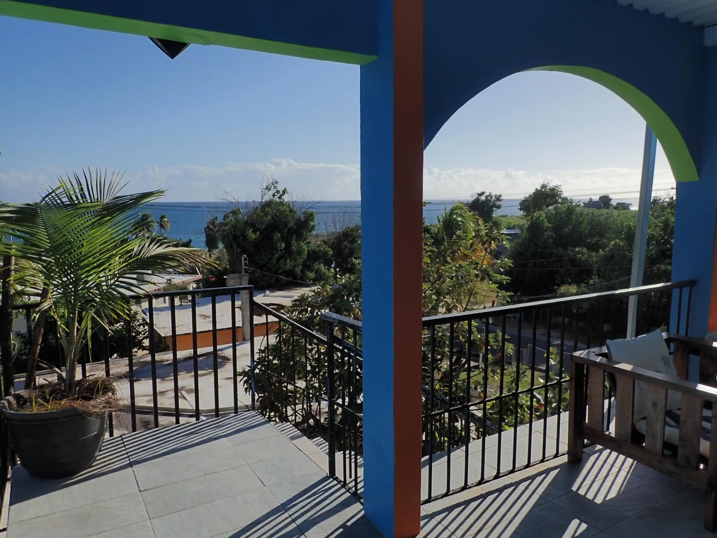 Balcony/Terrace in The Vieques Guesthouse