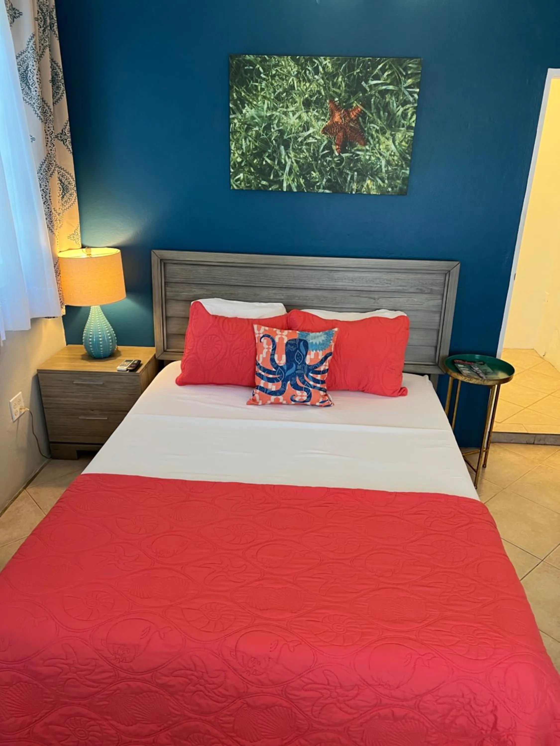 Bed in The Vieques Guesthouse