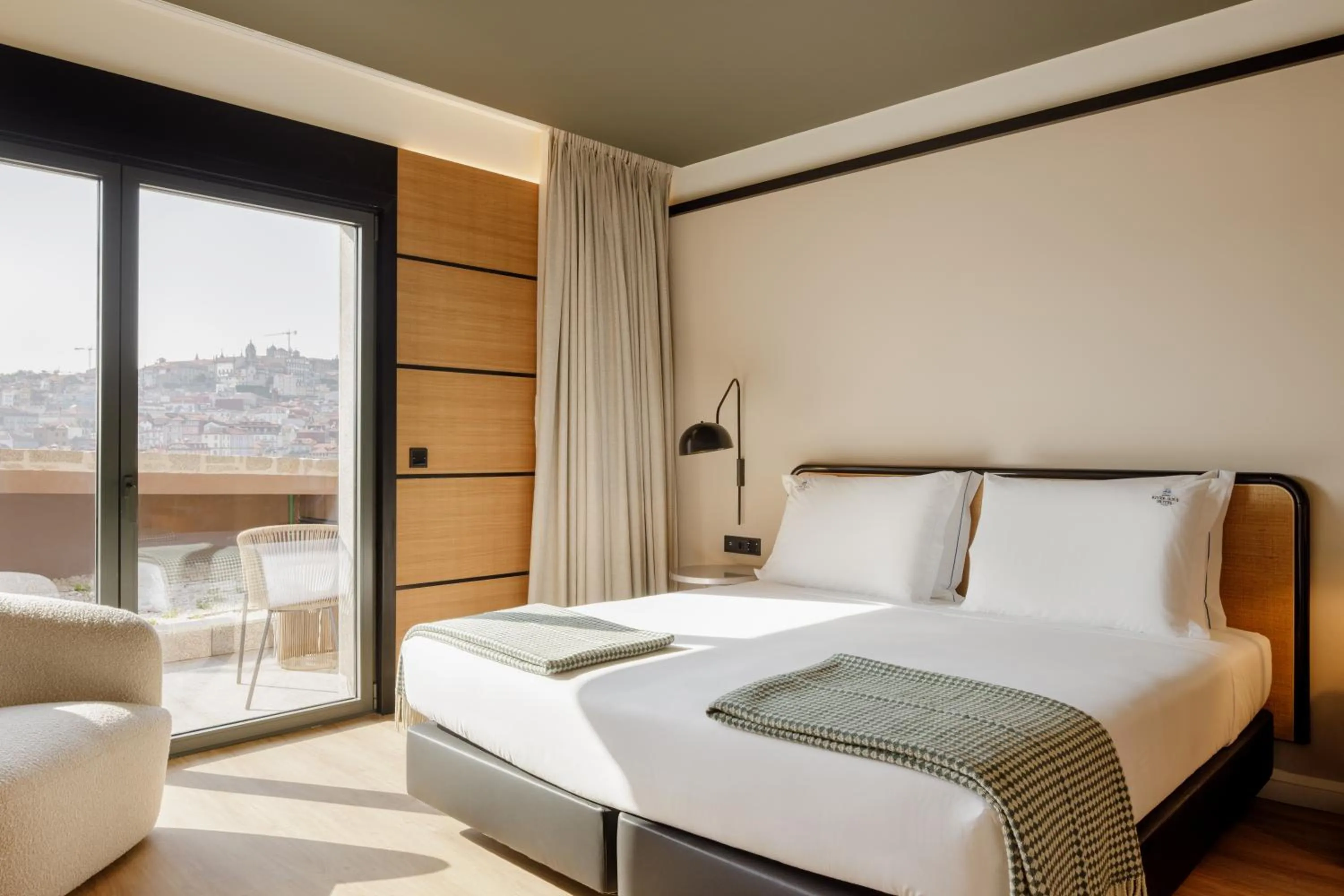 Bed in Porto River Soul Hotel