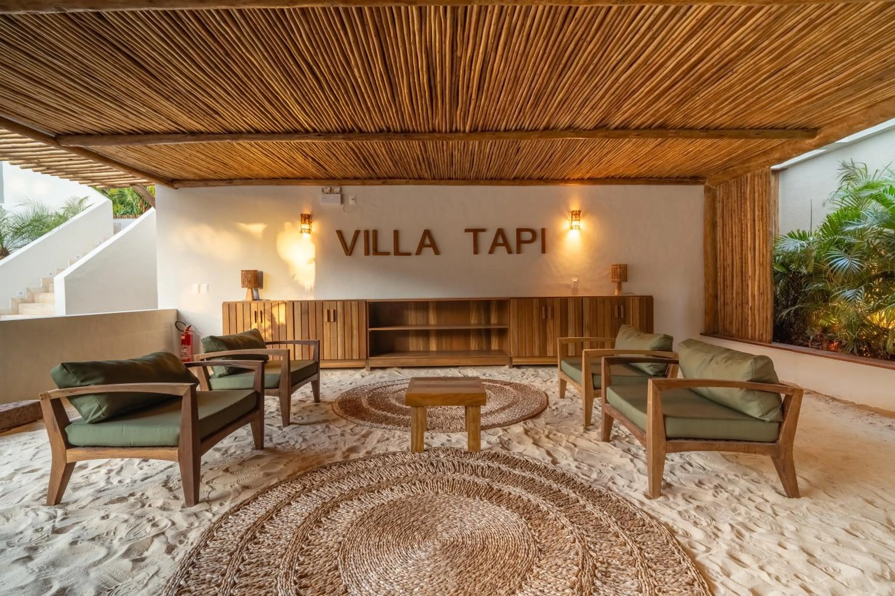 Living room in Villa Tapi