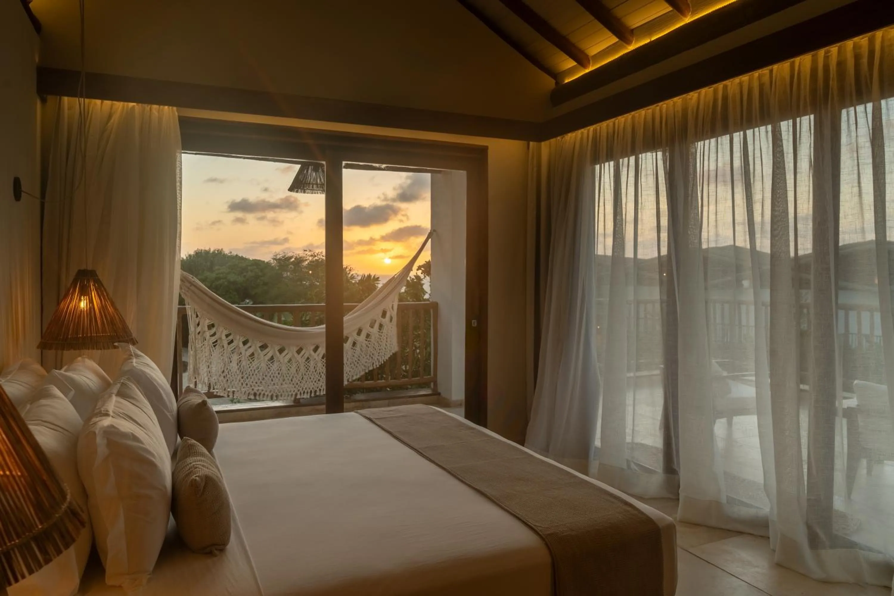 Bed in Villa Tapi