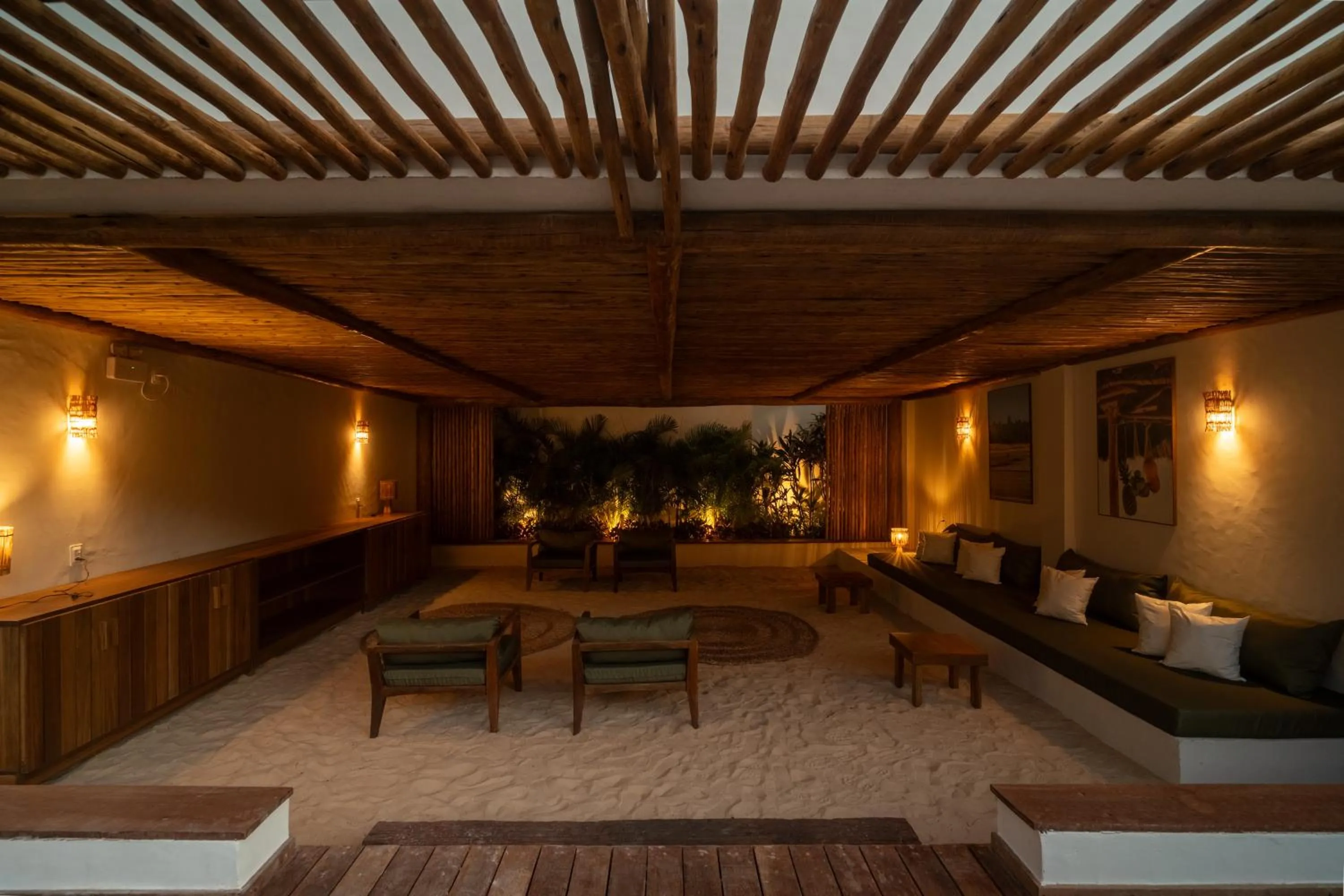 Living room in Villa Tapi