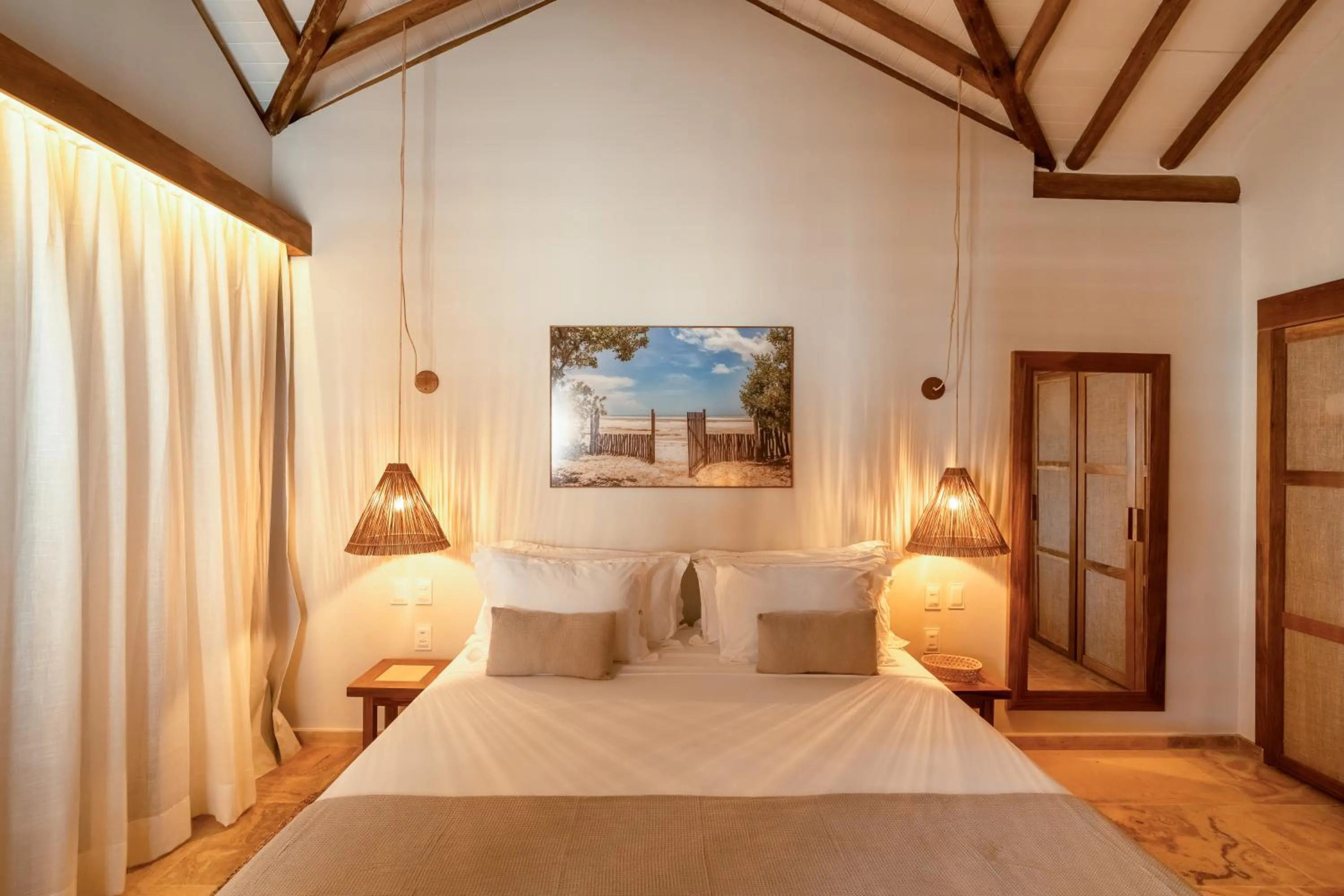 Bed in Villa Tapi