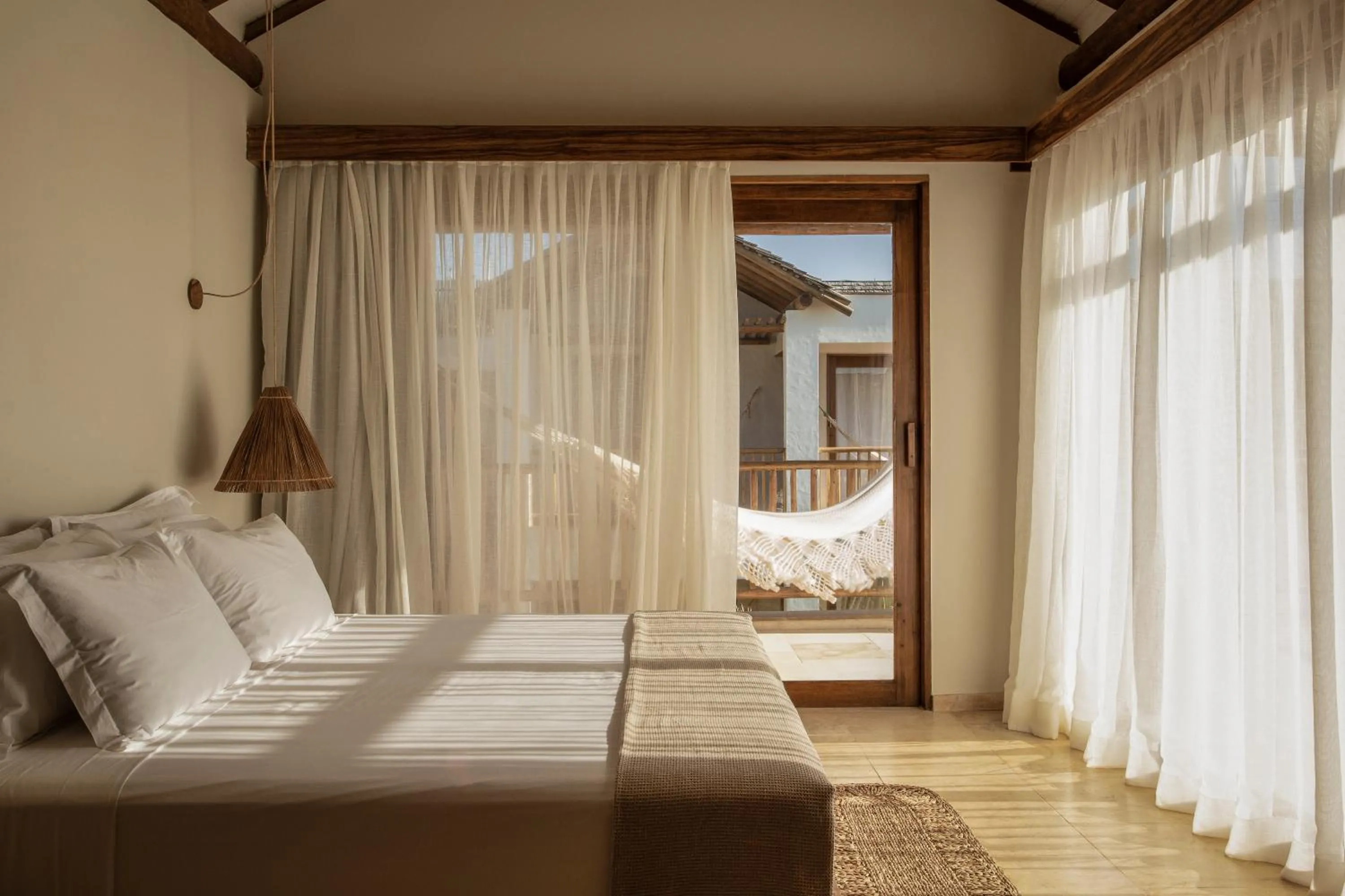 Bed in Villa Tapi